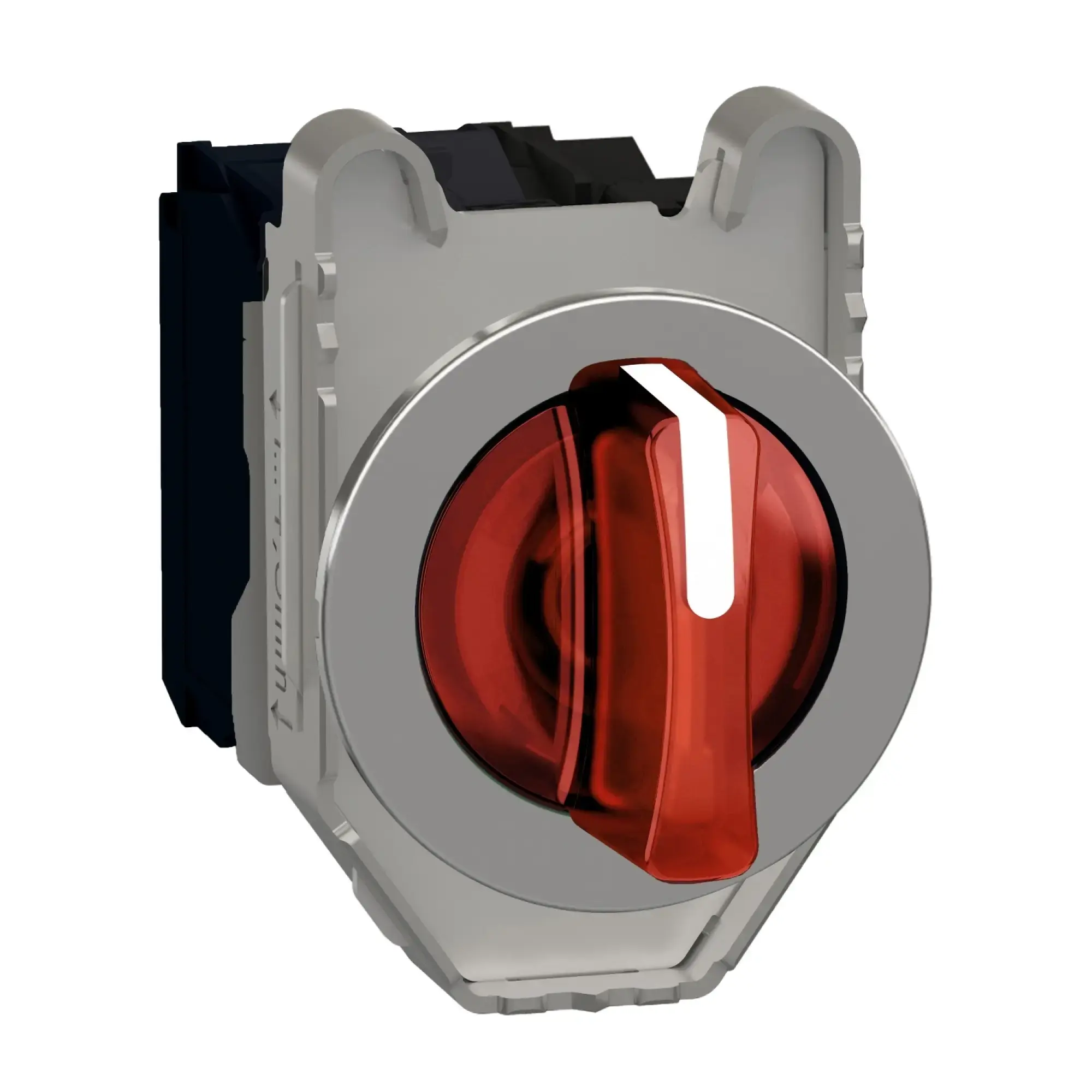 Schneider Electric XB4FK134G5 Illuminated selector switch, Harmony XB4F, metal, 30mm, red, universal LED, 3 positions, 1NO+1NC, 110-120V AC (img_001) Schneider Electric XB4FK134G5 Illuminated selector switch, Harmony XB4F, metal, 30mm, red, universal LED, 3 positions, 1NO+1NC, 110-120V AC (img_001)
