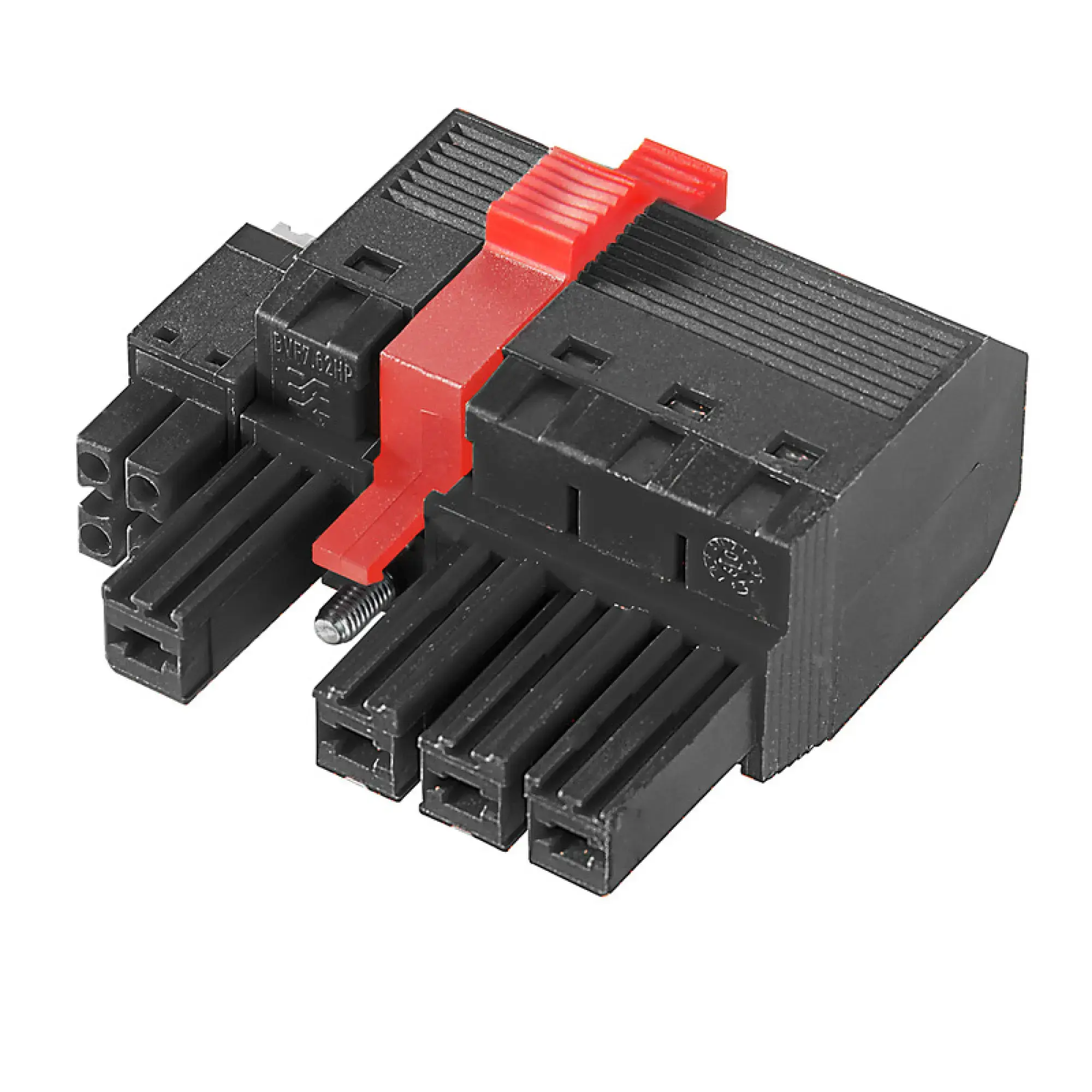 Weidmüller 1081660000 Hybrid connector (wire connection), 7.62 mm, Number of poles: 4, PUSH IN with actuator, PUSH IN without actuator (img_001)