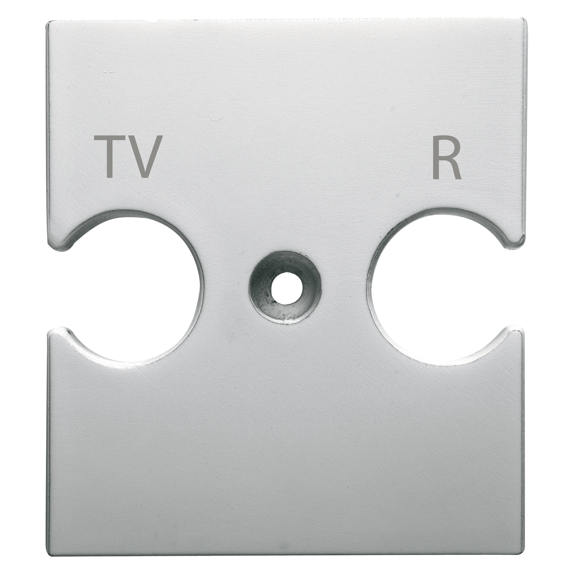 GEWISS GW14386 Abdeckung TV+FM-Dose Titan (img_001)