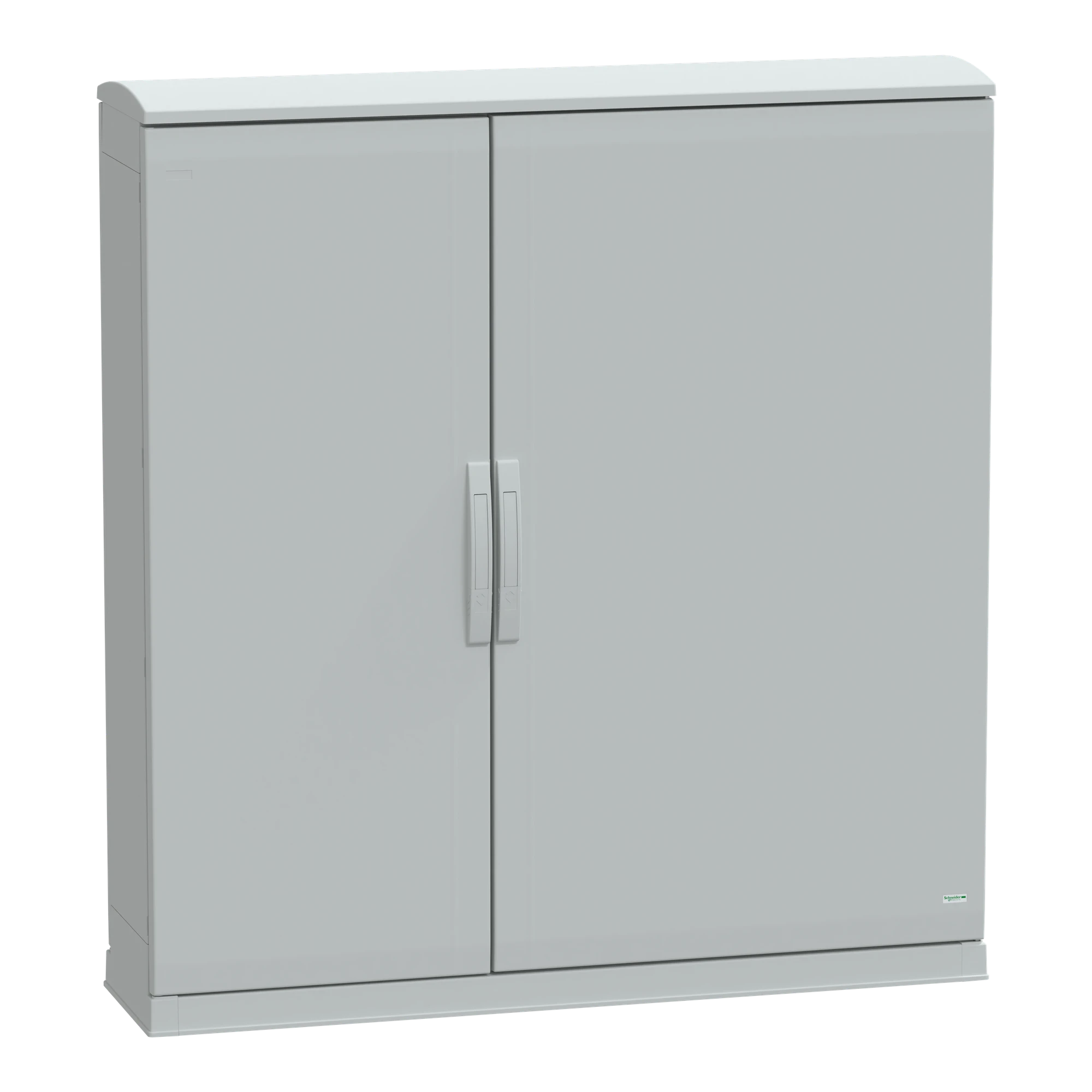Schneider Electric NSYPLAZT12123G Polyester enclosure floor-standing Vers.PLAZT with open base+cover 1250x1250x320 IP44 (img_001)
