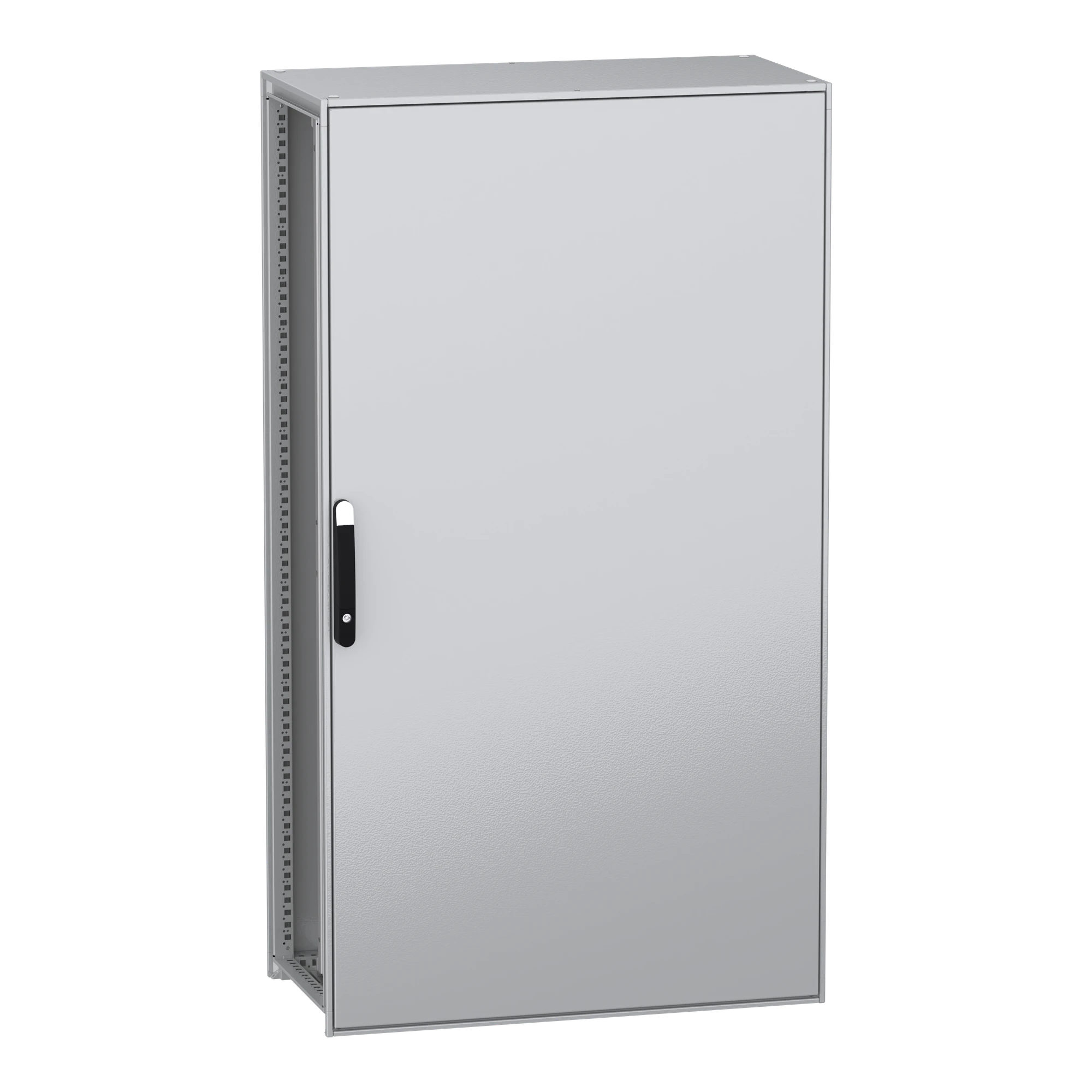 Schneider Electric NSYSFN181050P Free-standing enclosure, electrical, PanelSeT SFN, made from decarbonized steel, with mounting plate, assembled, 1800x1000x500mm, IP55 (img_001)