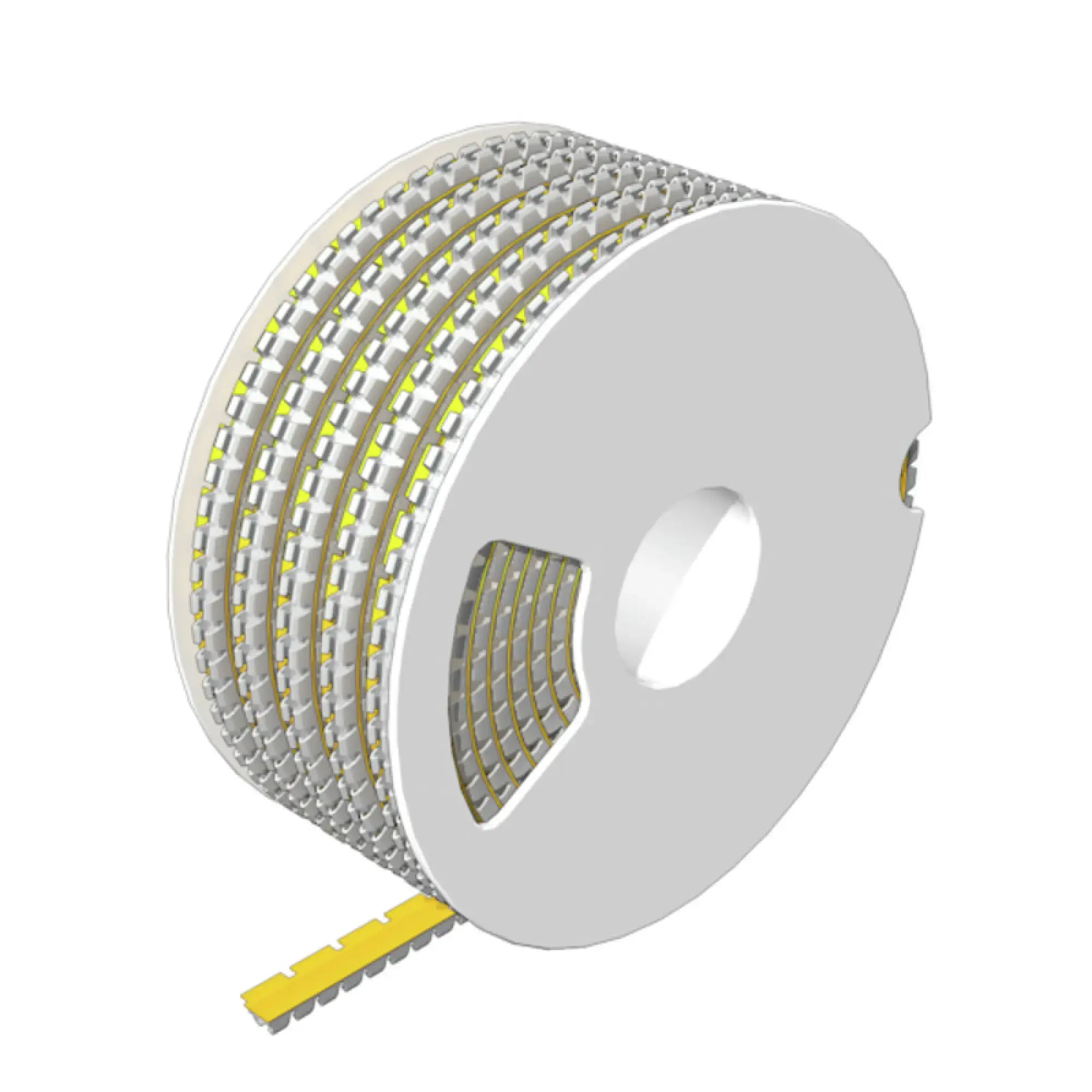 Weidmüller 2719240000 Cable coding system, yellow, Conductor O.D.:2.5 - 4 mm, without, PC-ABS, TPU (img_001)