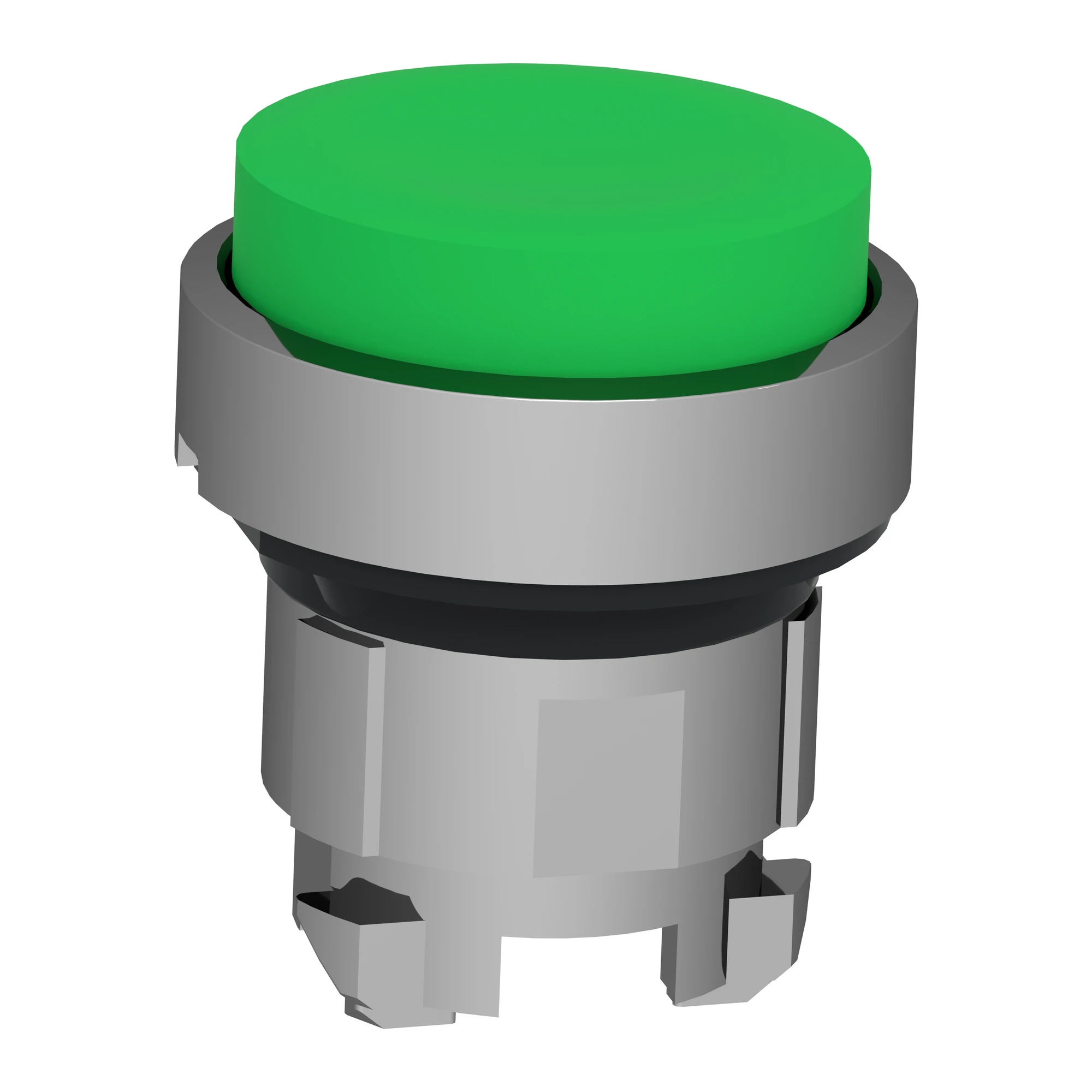Schneider Electric ZB4BL3 Push button, front element, Harmony XB4, metal, 22mm, green, protruding, unlabelled, momentary (img_003)