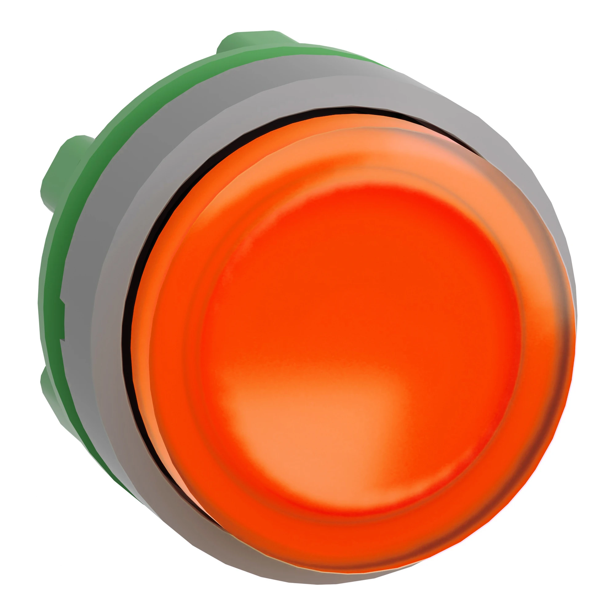 Schneider Electric ZB5AW153C0 Illuminated push-button, front element, Harmony XB5, plastic, 22mm, light grey, orange, protruding, for universal LED (img_001) Schneider Electric ZB5AW153C0 Illuminated push-button, front element, Harmony XB5, plastic, 22mm, light grey, orange, protruding, for universal LED (img_001)