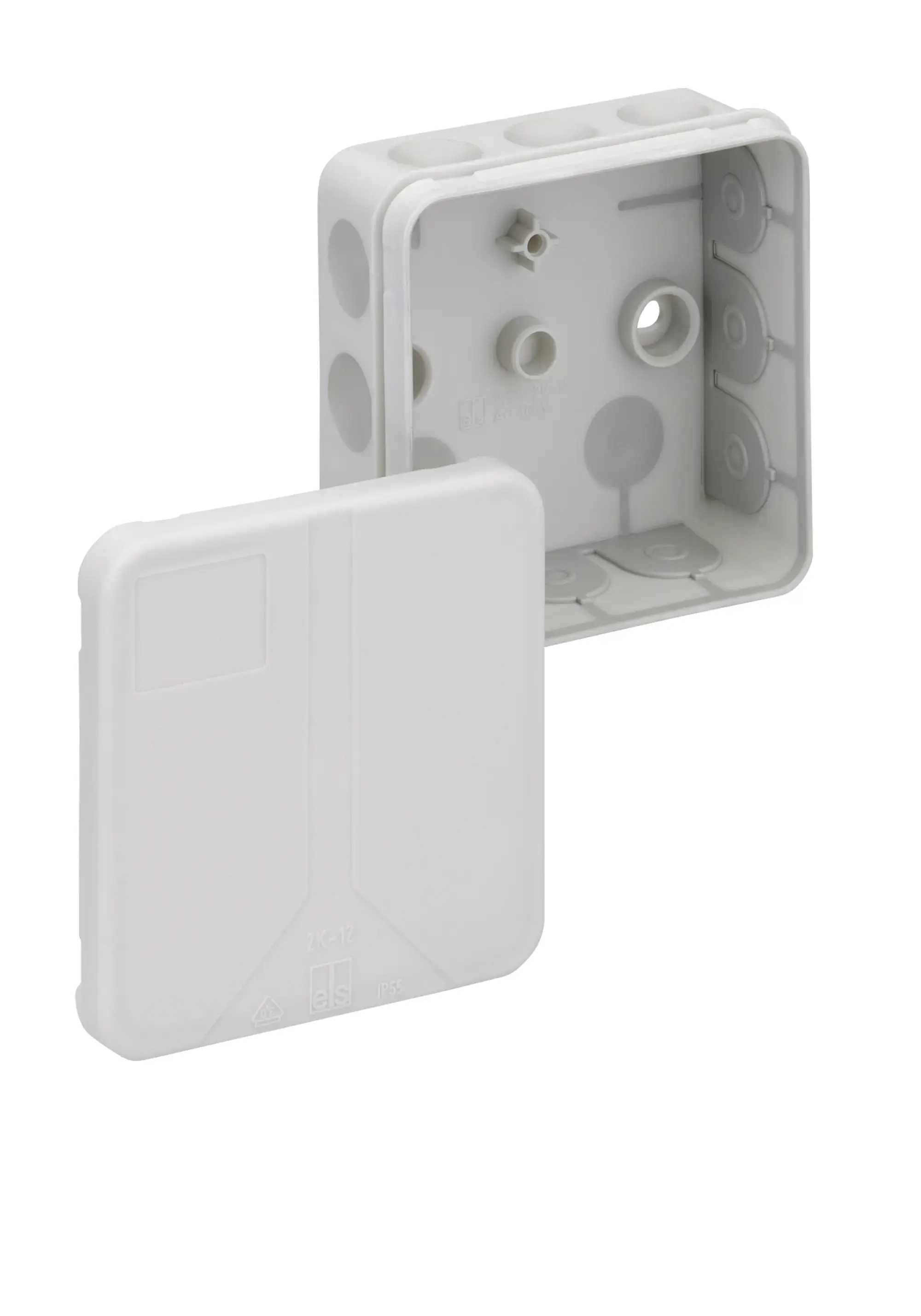 Spelsberg 34491201 Junction box, Type of protection IP55, Max. conductor cross section 2,5², Impact strength IK07, Protection class II, Ui 400V AC, VDE, Halogen free (img_001)