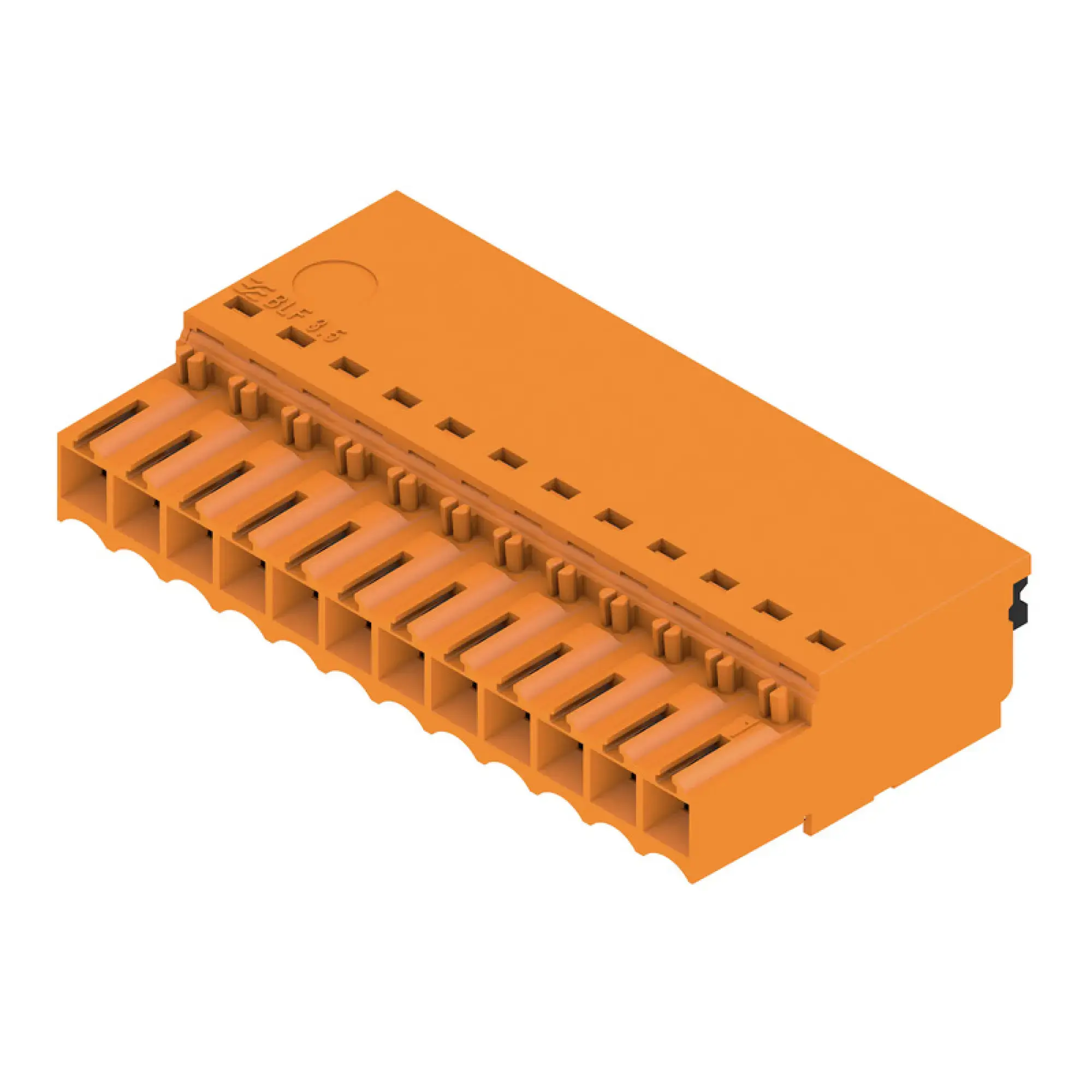 Weidmüller 2459150000 PCB connector (wire connection), 160 V, 17.5 A, Pitch in mm: 3.50, 1.5 mm², Number of poles: 12, PUSH IN with actuator, Box (img_001)