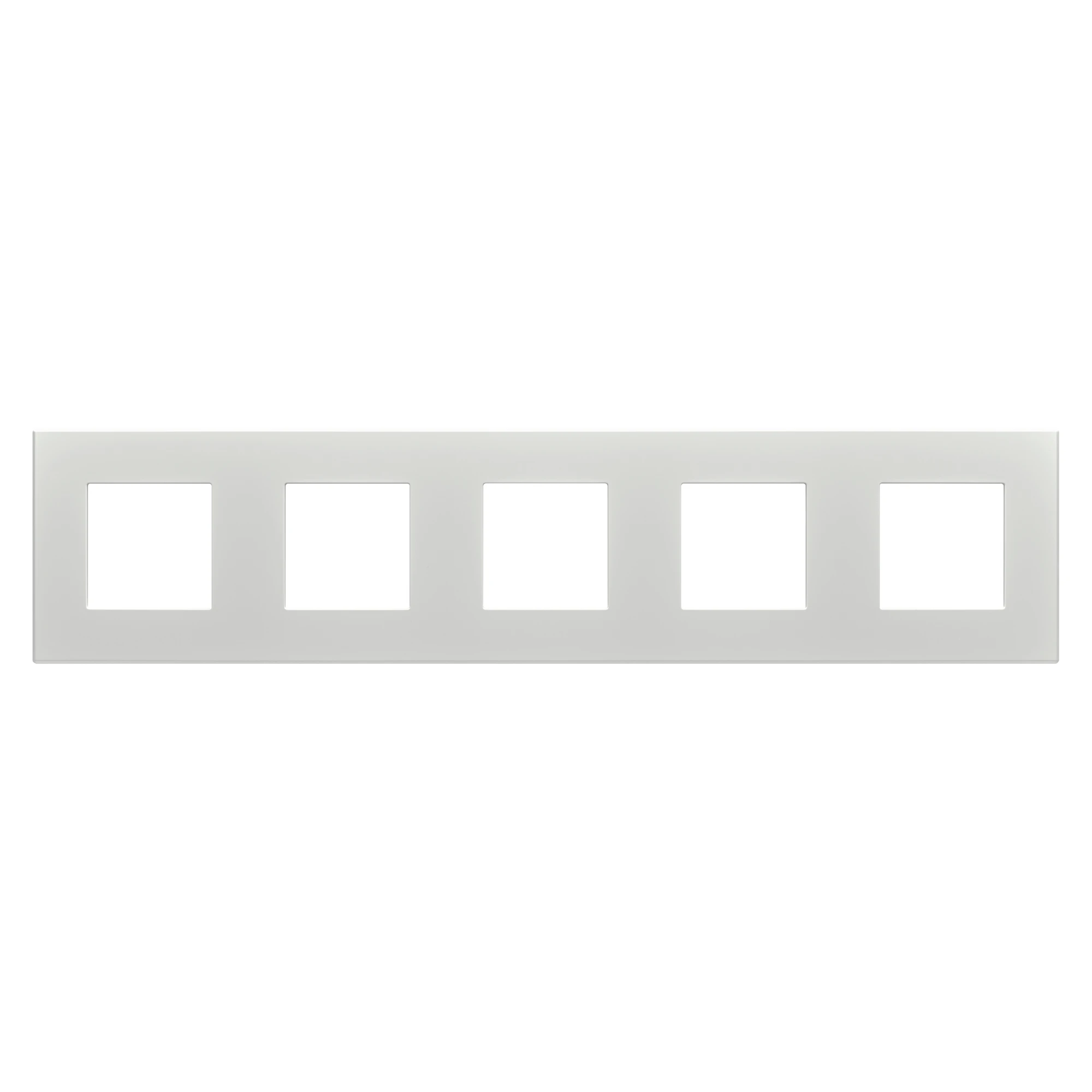 GEWISS GW35905AG DAHLIA PLATE - IN TECHNOPOLYMER - 5 GANG HORIZONTAL/VERTICAL - LIGHT GREY (img_001) GEWISS GW35905AG DAHLIA PLATE - IN TECHNOPOLYMER - 5 GANG HORIZONTAL/VERTICAL - LIGHT GREY (img_001)