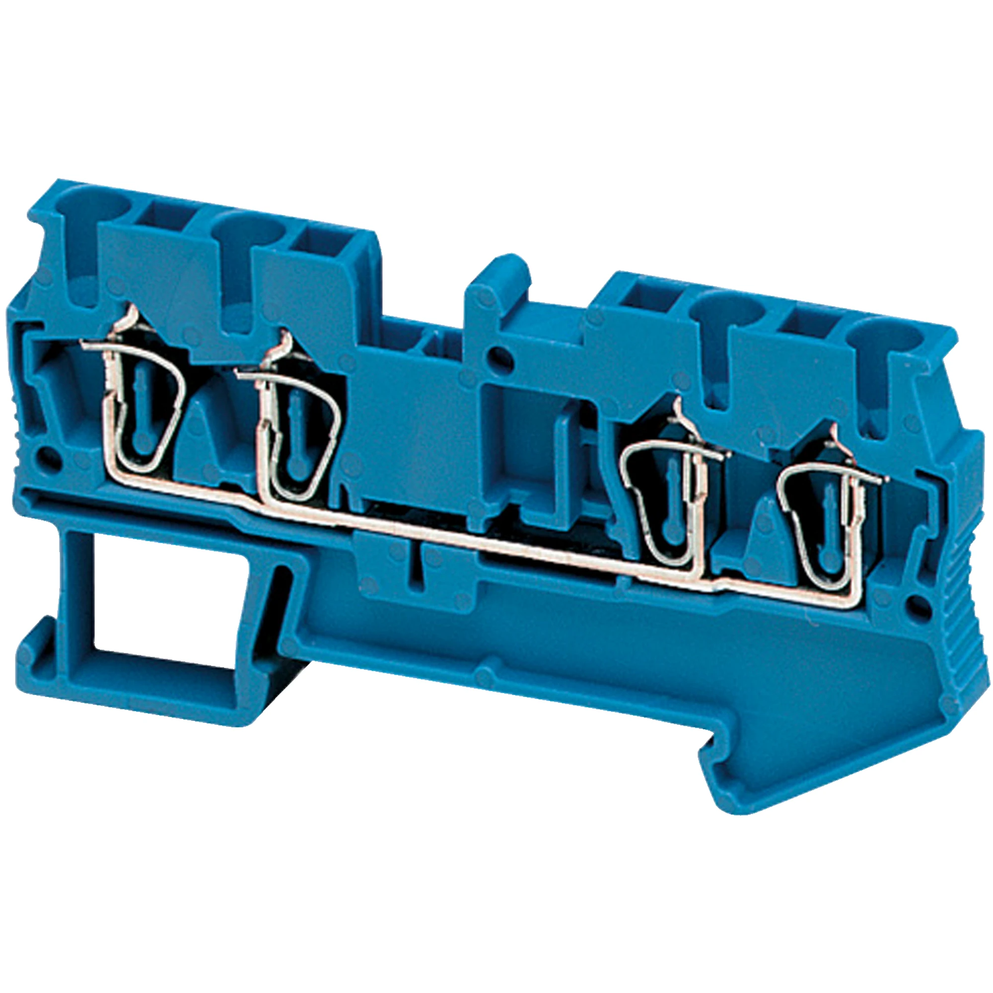 Schneider Electric NSYTRR24BL Linergy Terminal Block for Feed-through, 2.5mm2, 24A, 1 Level, 2x2, Spring, Blue (img_001) Schneider Electric NSYTRR24BL Linergy Terminal Block for Feed-through, 2.5mm2, 24A, 1 Level, 2x2, Spring, Blue (img_001)