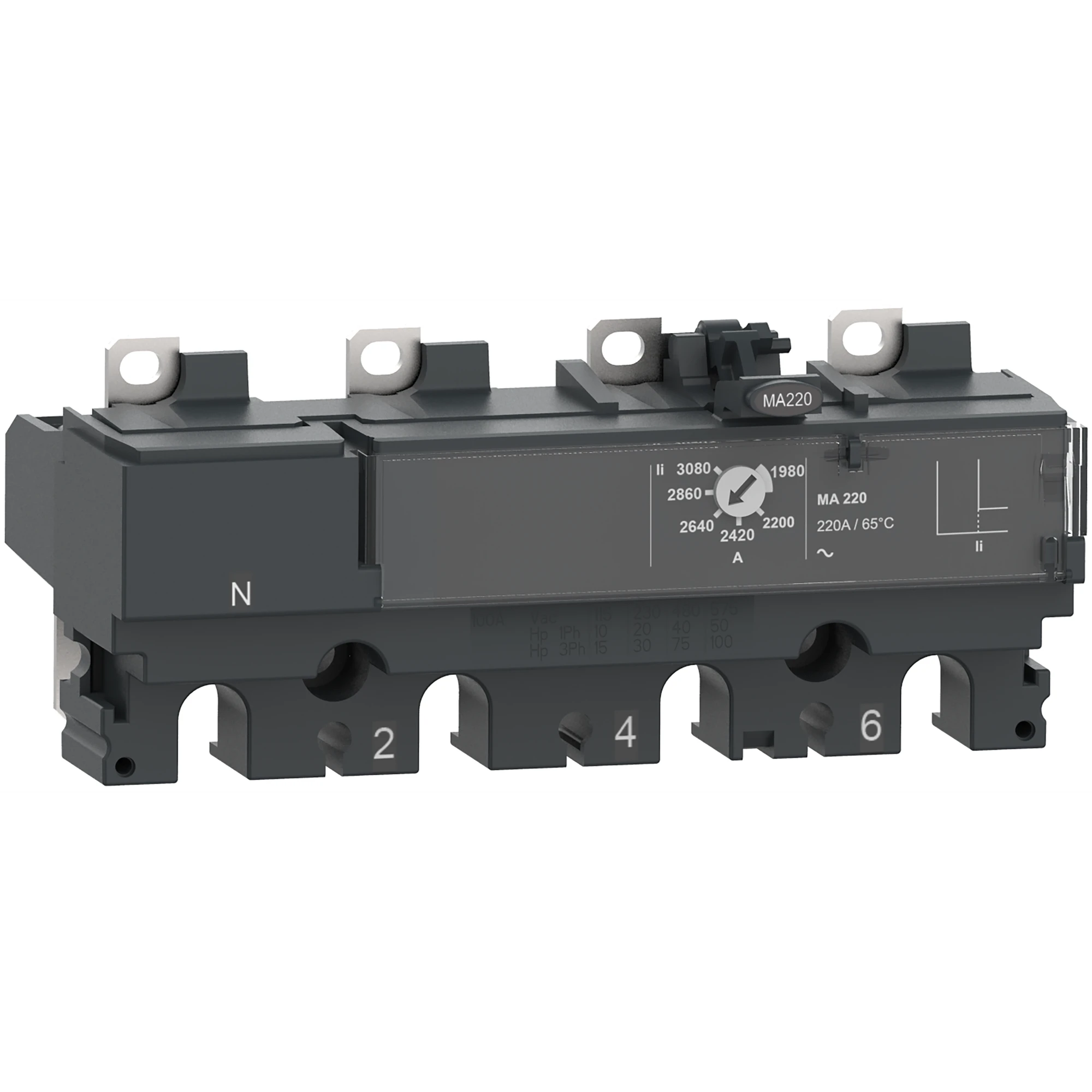Schneider Electric C106MA100 Magnetic tripping device TM100 100A 4P4D for ComPacT NSX100-250 circuit breaker (img_001) Schneider Electric C106MA100 Magnetic tripping device TM100 100A 4P4D for ComPacT NSX100-250 circuit breaker (img_001)