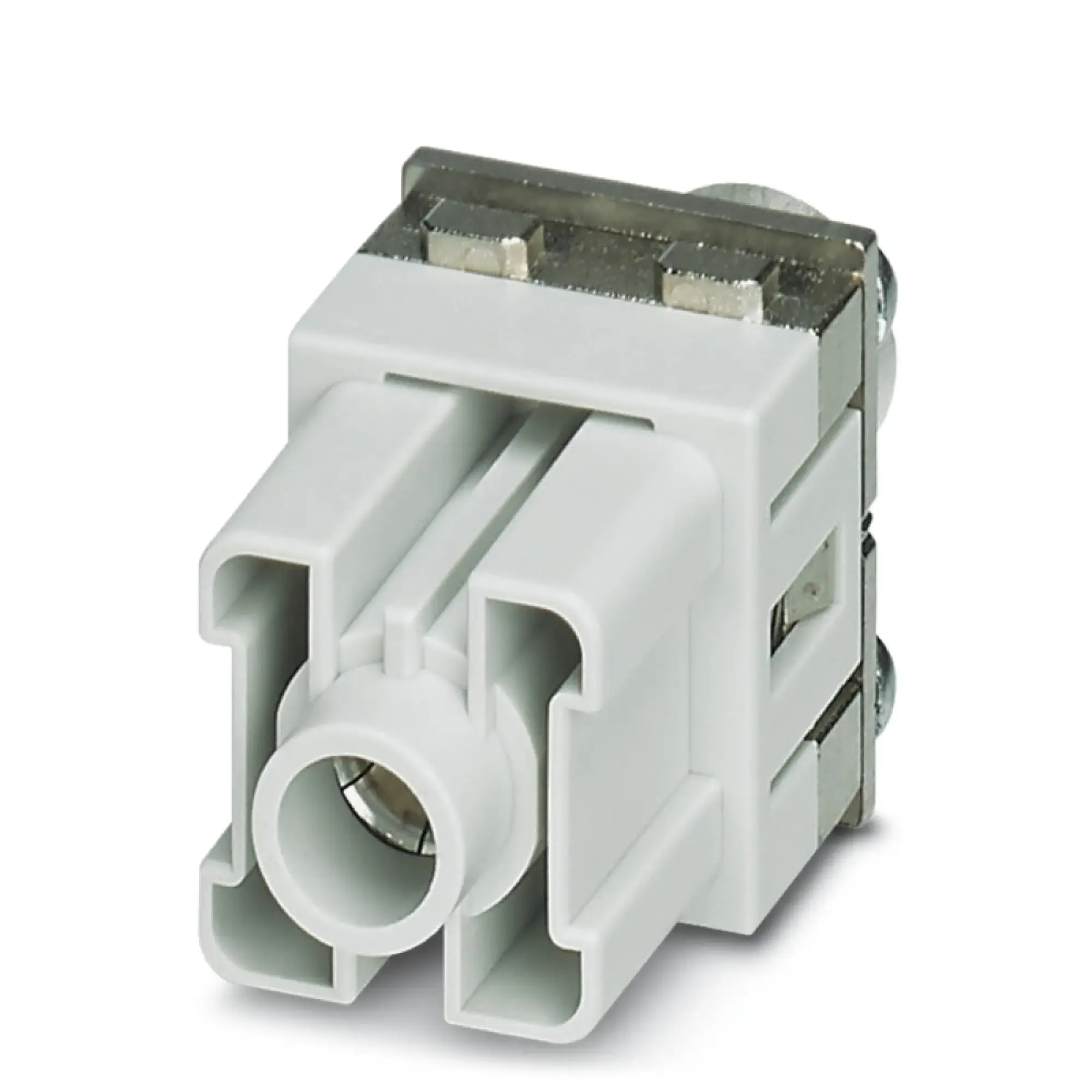 Weidmüller 2748270000 Module insert for industrial connector, 1000 V, Number of poles: 1, Axial screw connection, Female, Required plug-in slots: 2 (img_001)