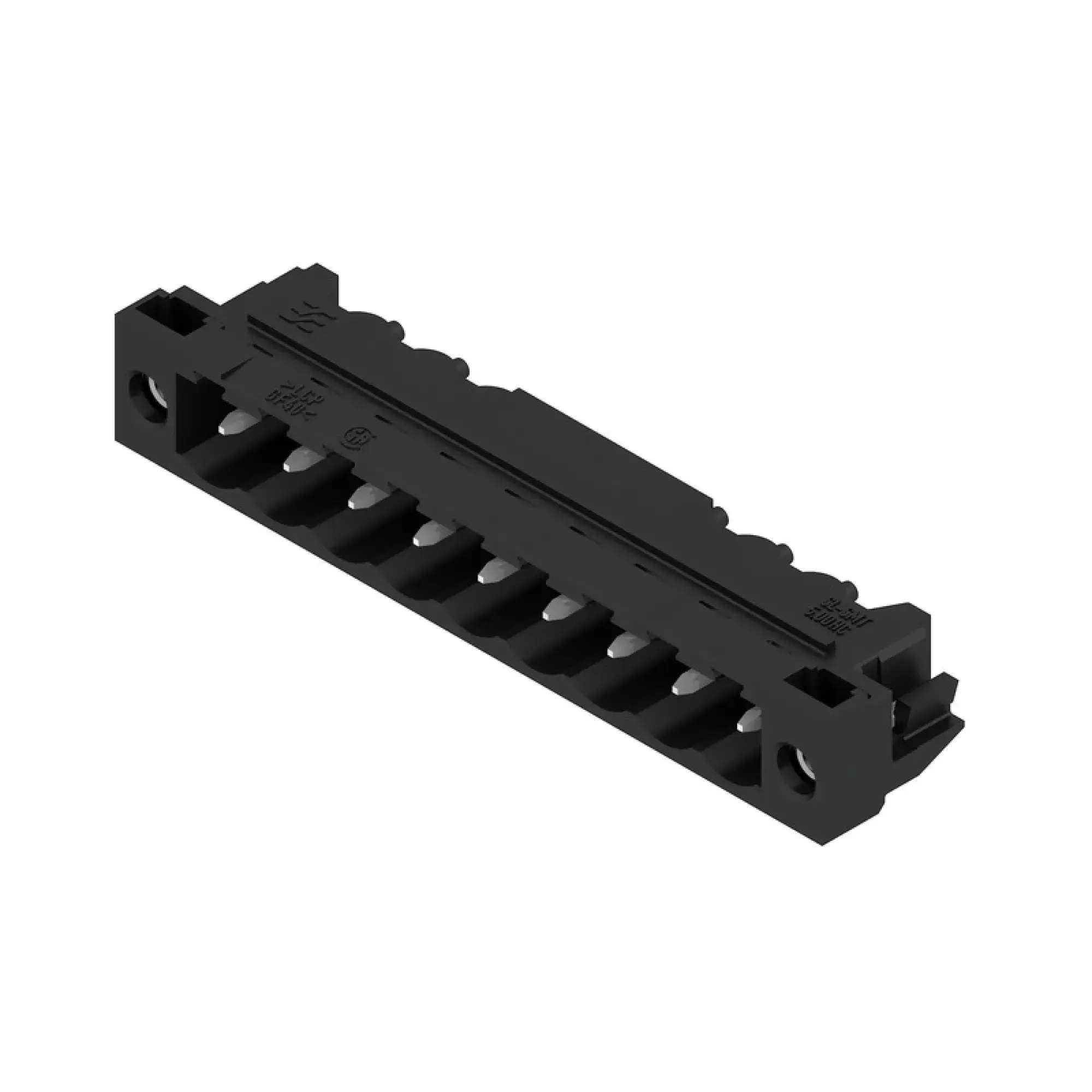 Weidmüller 1797300000 PCB connector (board connection), 320 V, 27.5 A, Pitch in mm: 5.00, Number of poles: 9, THT/THR solder connection, Box (img_001) Weidmüller 1797300000 PCB connector (board connection), 320 V, 27.5 A, Pitch in mm: 5.00, Number of poles: 9, THT/THR solder connection, Box (img_001)