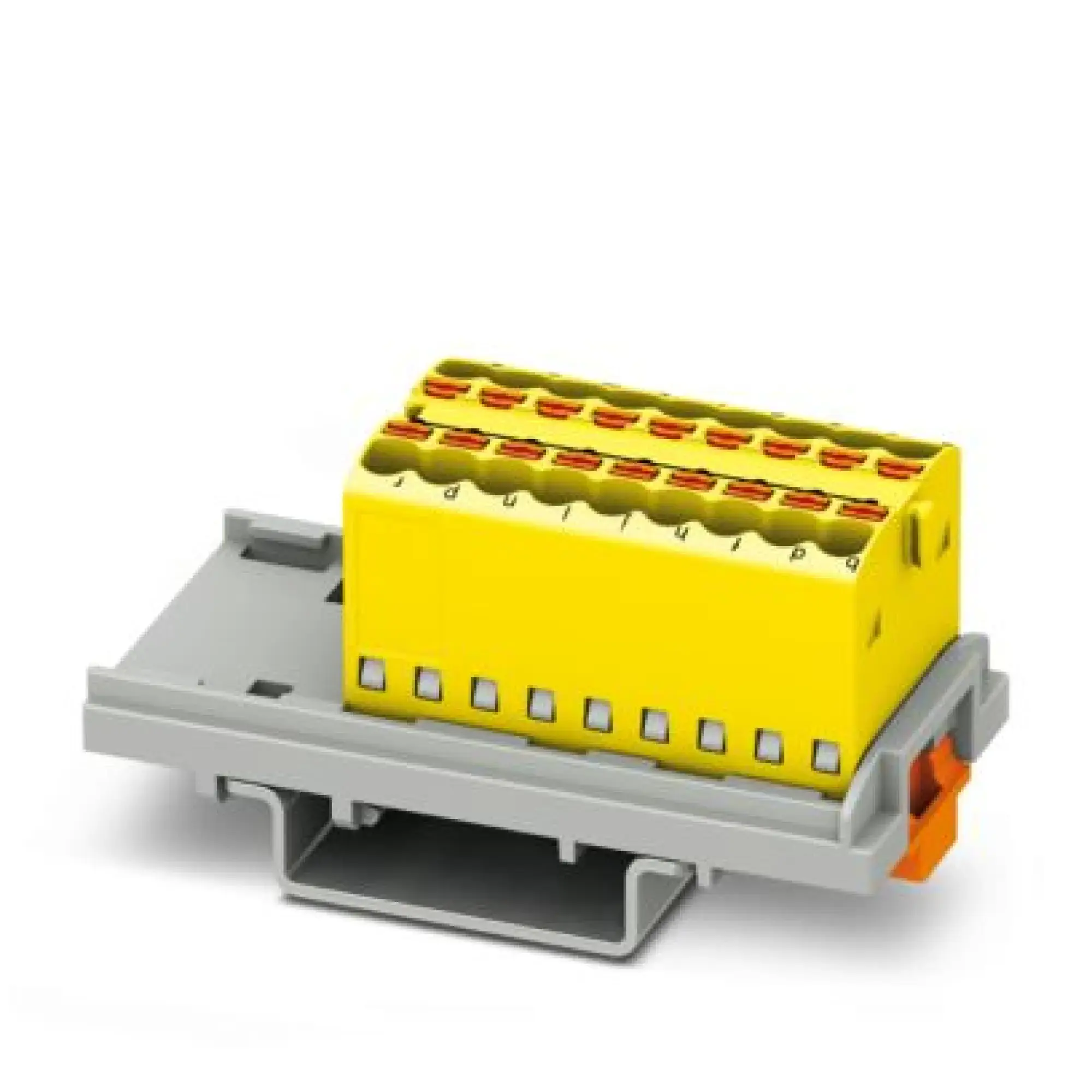 Phoenix Contact 1046954 Distribution block PTFIX 18X1,5-NS35 YE (img_001)