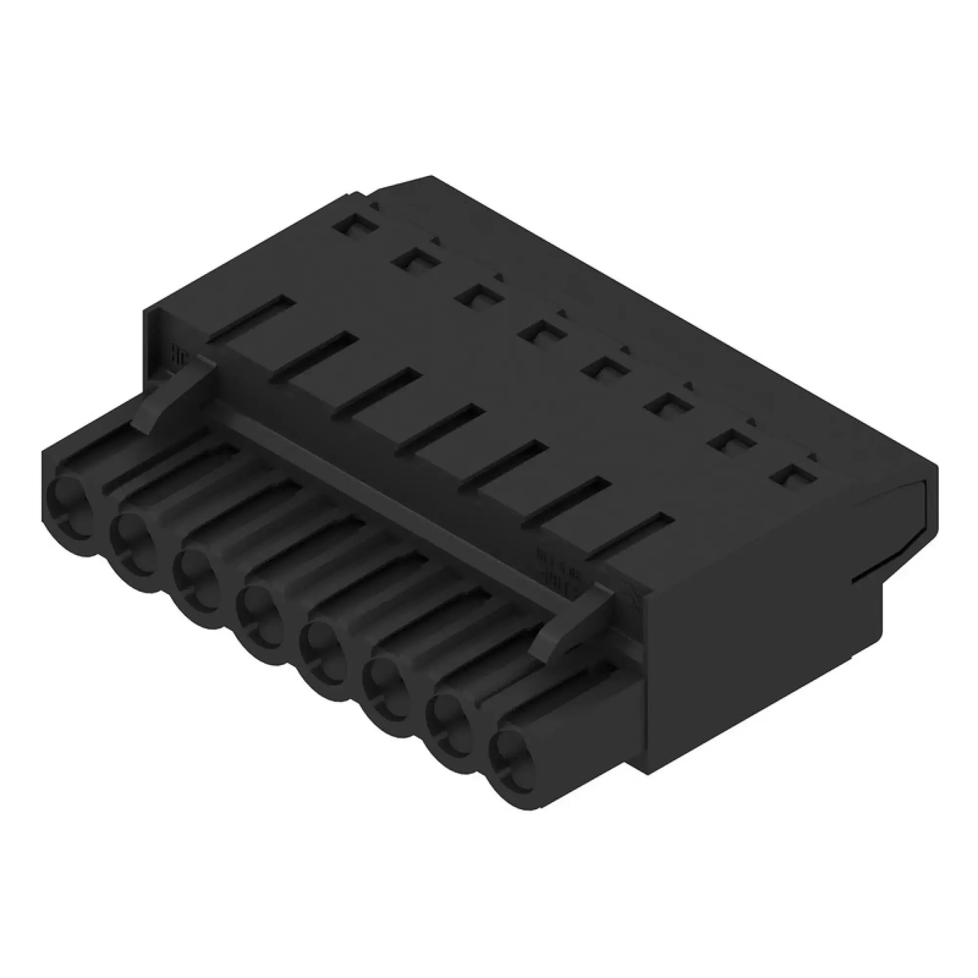 Weidmüller 1500110000 PCB connector (wire connection), 320 V, 27 A, Pitch in mm: 5.08, 2.5 mm², Number of poles: 8, TOP connection, Box (img_001) Weidmüller 1500110000 PCB connector (wire connection), 320 V, 27 A, Pitch in mm: 5.08, 2.5 mm², Number of poles: 8, TOP connection, Box (img_001)