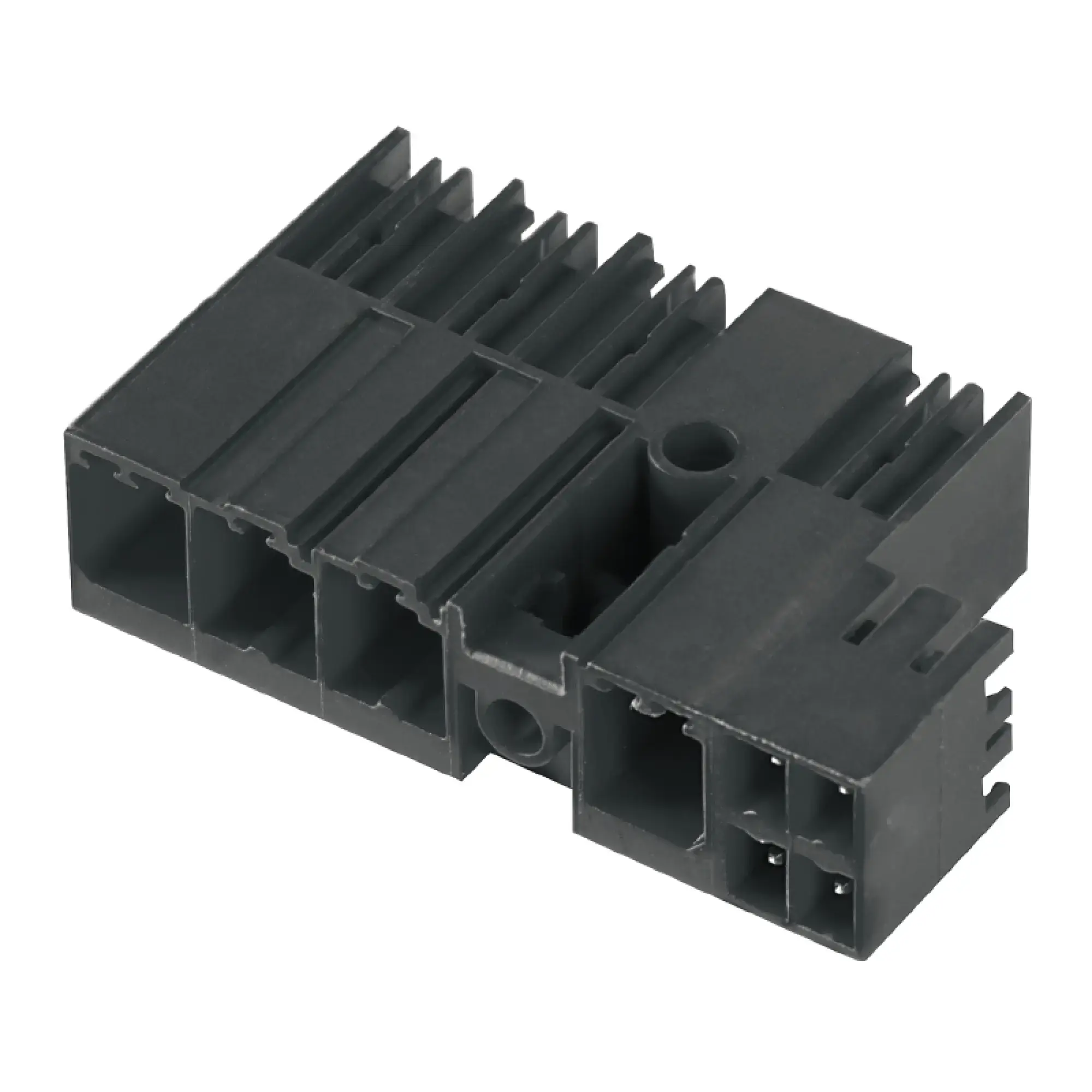 Weidmüller 1090130000 Hybrid connector (board connection), 7.62 mm, Number of poles: 4, Outgoing elbow: 90° (img_001)