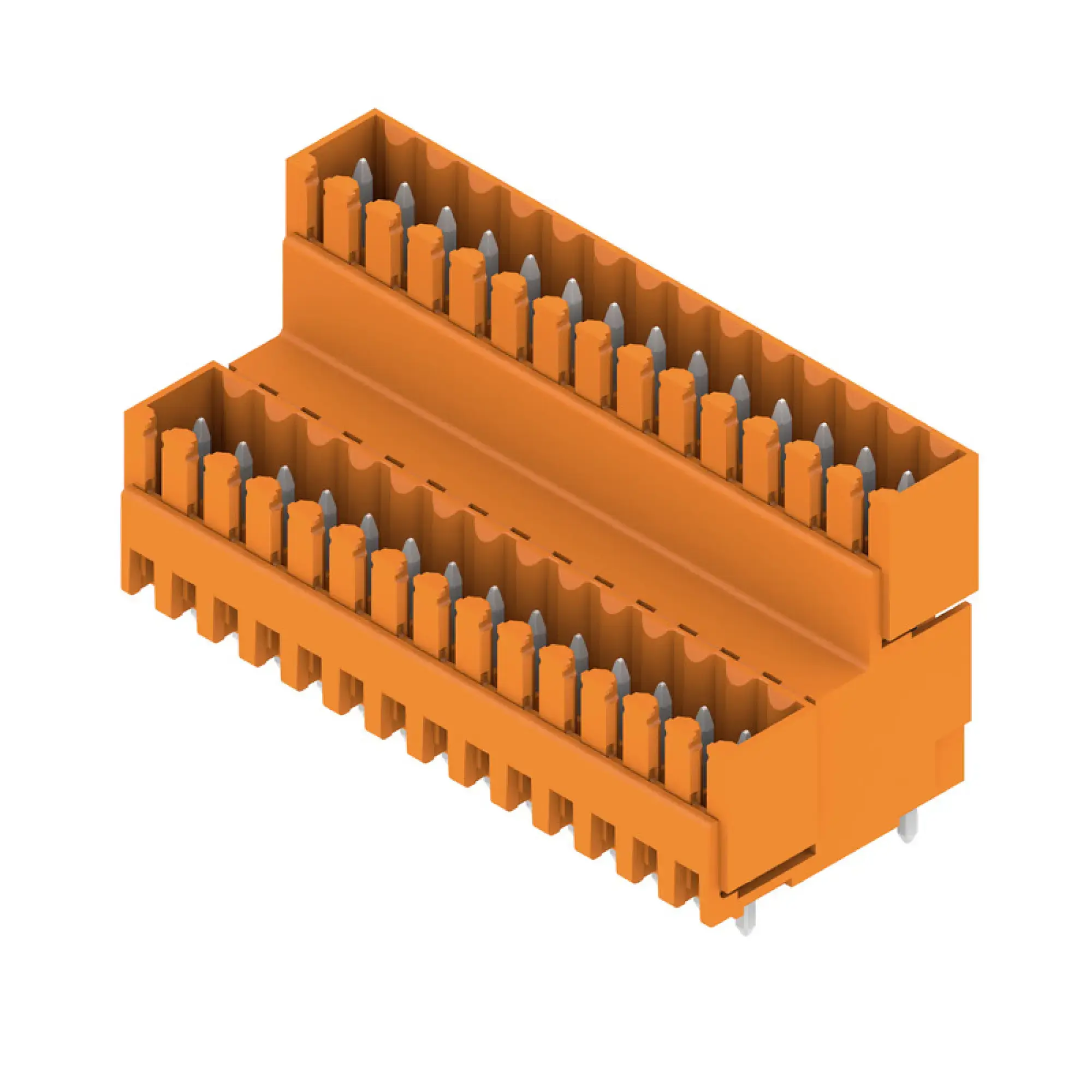 Weidmüller 1641170000 PCB connector (board connection), 160 V, 10.5 A, Pitch in mm: 3.50, Number of poles: 28, THT solder connection, Box (img_001)