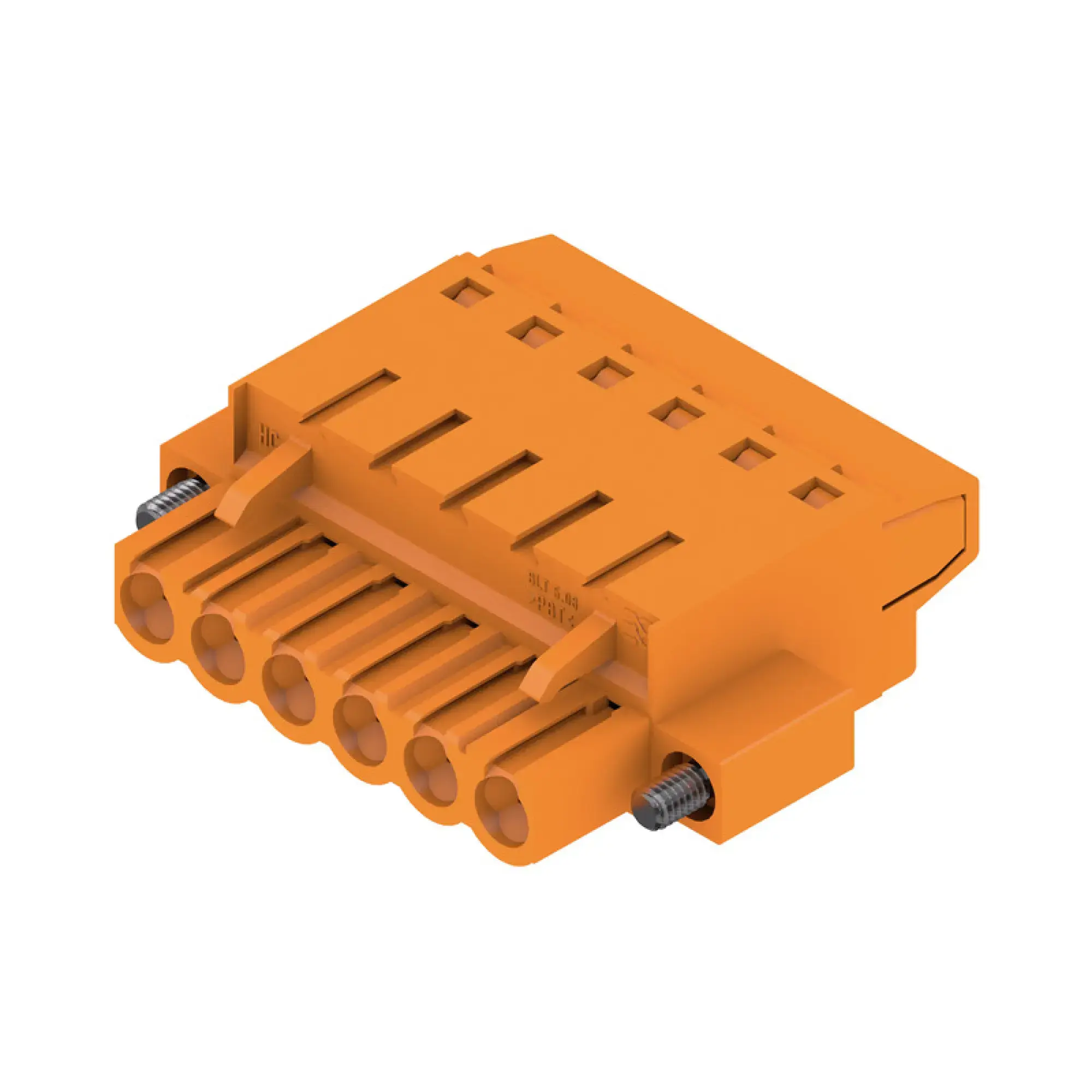 Weidmüller 1844260000 PCB connector (wire connection), 320 V, 27 A, Pitch in mm: 5.08, 2.5 mm², Number of poles: 6, TOP connection, Box (img_001)