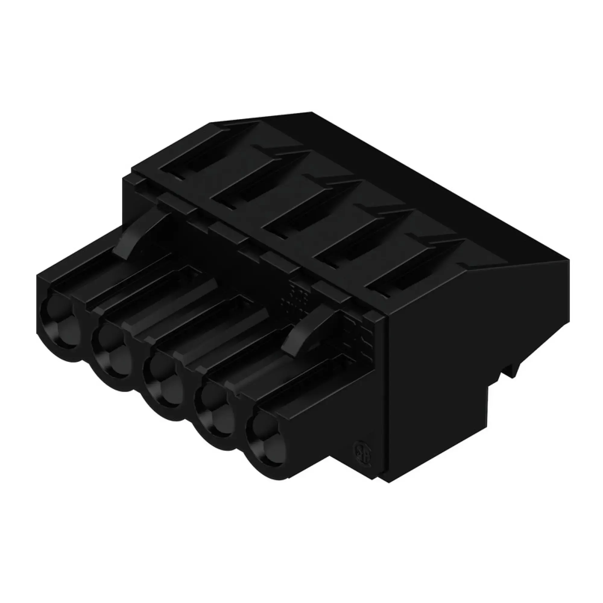 Weidmüller 1959070000 PCB connector (wire connection), 320 V, 23 A, Pitch in mm: 5.00, 4 mm², Number of poles: 5, Clamping yoke connection, Box (img_001)