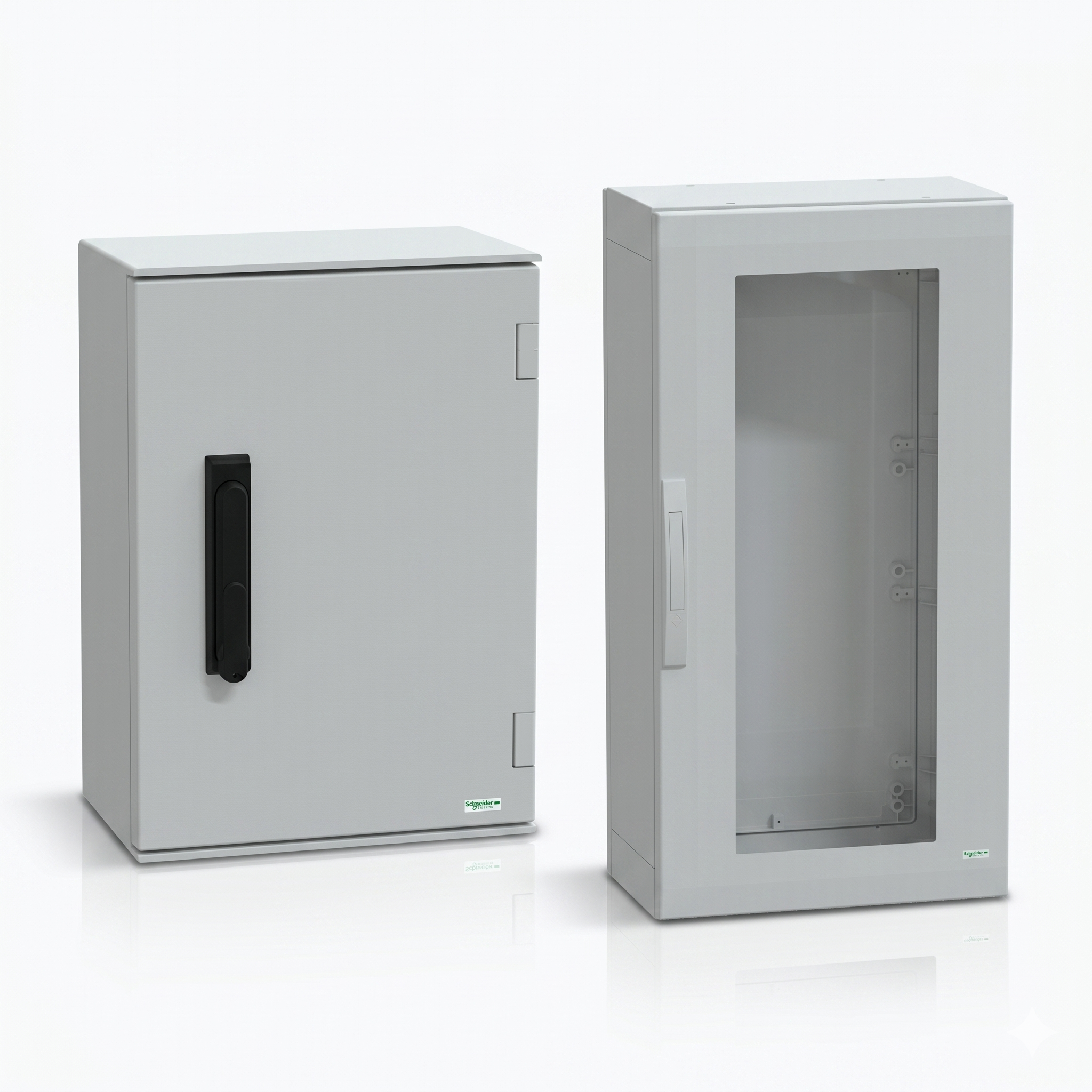 Gehäuse, Verteiler und Schaltschränke aus Stahl und Kunststoff