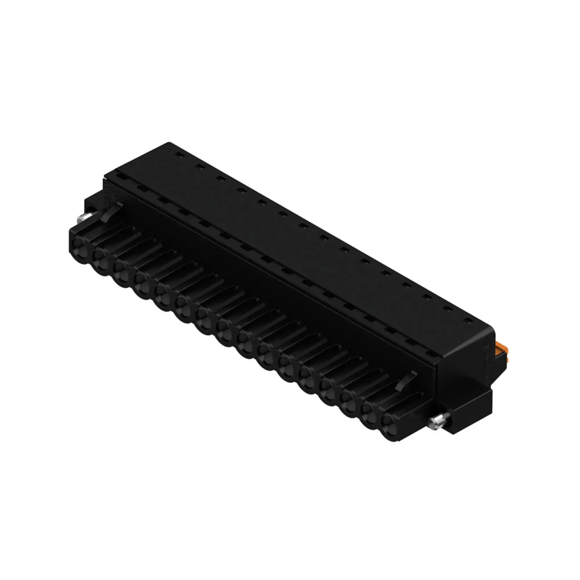 Weidmüller 1012970000 PCB connector (wire connection), 320 V, 24 A, Pitch in mm: 5.08, 3.31 mm², Number of poles: 16, PUSH IN with actuator, Box (img_001)