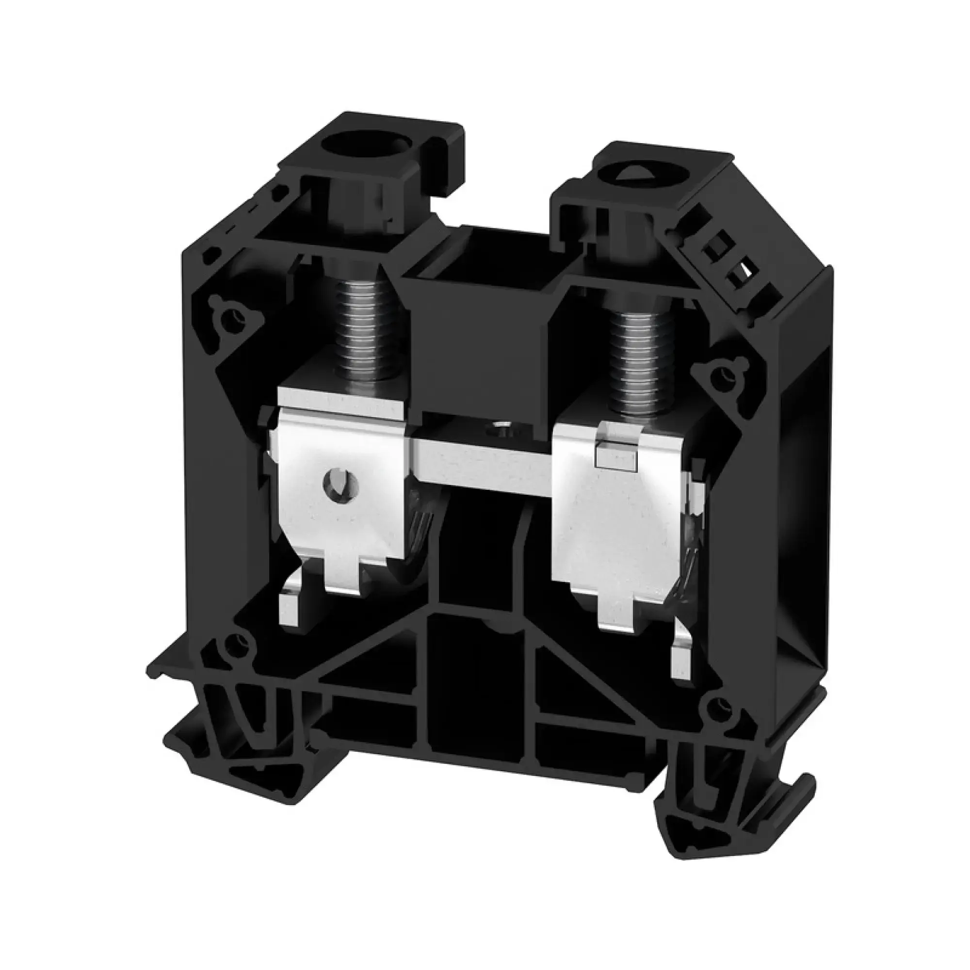 Weidmüller 1020510000 Feed-through terminal block, Screw connection, black, 35 mm², 125 A, 1000 V, Number of connections: 2 (img_001)