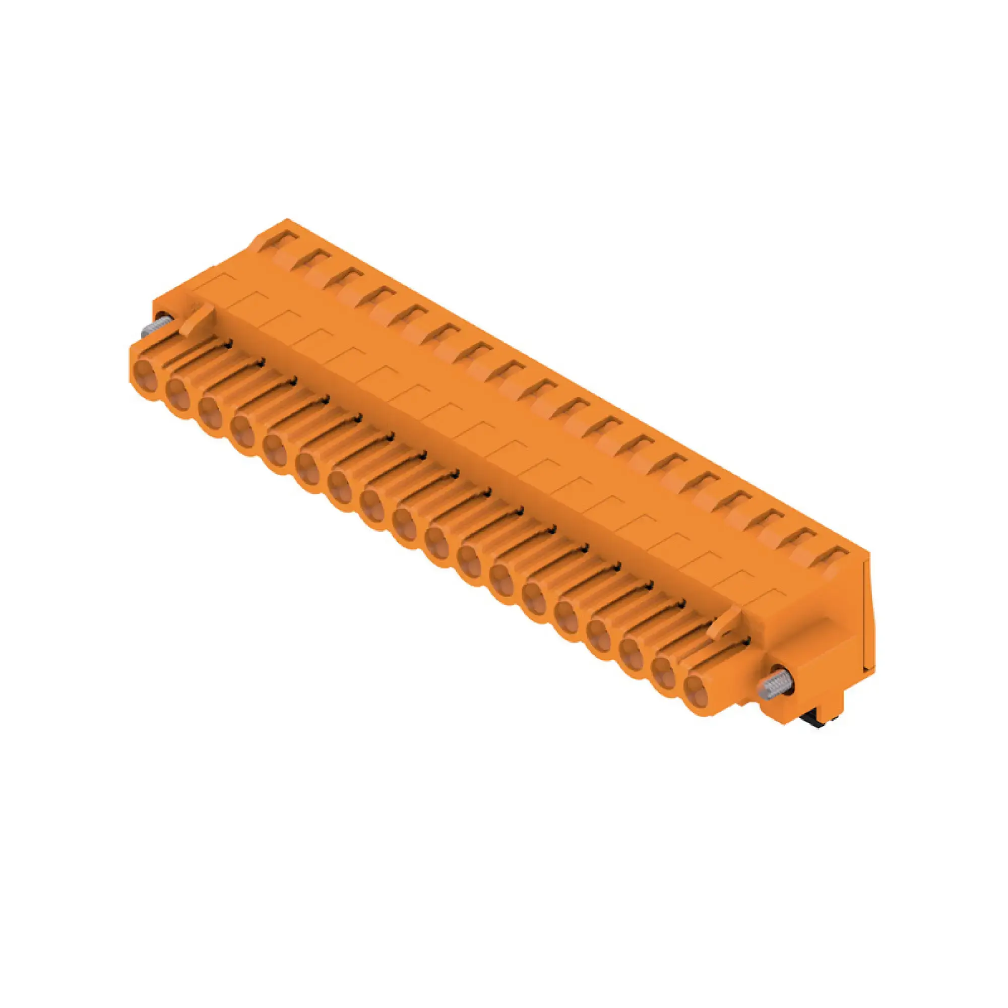 Weidmüller 1983050000 PCB connector (wire connection), 320 V, 24 A, Pitch in mm: 5.08, 3.31 mm², Number of poles: 18, PUSH IN with actuator, Box (img_001)