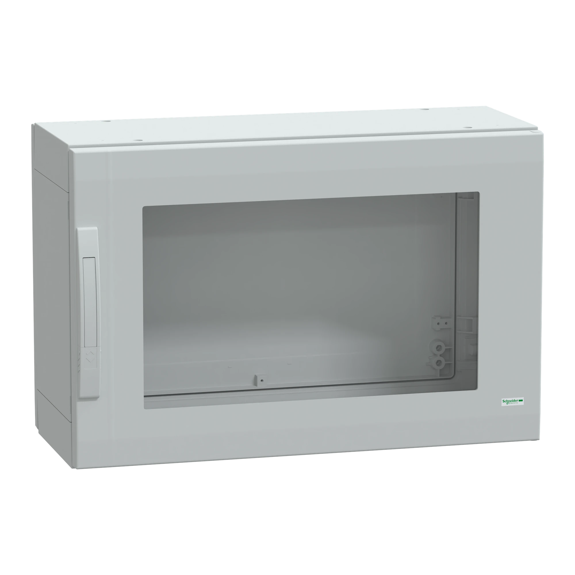 Schneider Electric NSYPLA573TG Polyester enclosure floor standing PLA completely sealed 500x750x320mm IP65, transparent door (img_001)