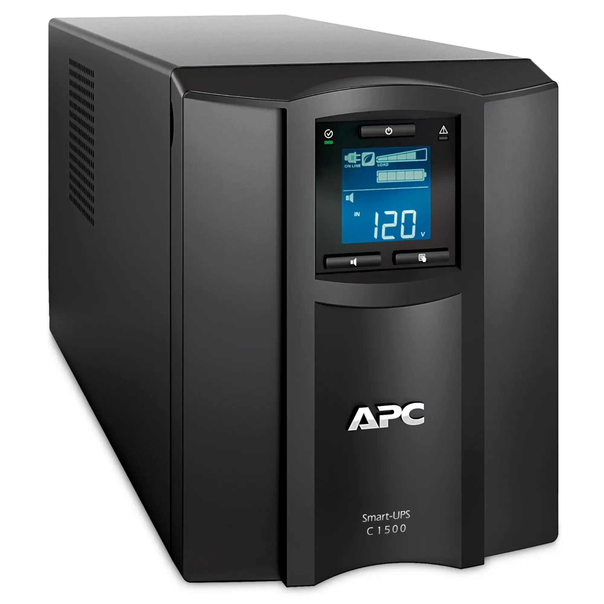 APC SMC1500IC APC Smart-UPS C, Line-Interactive, 1500VA, Tower, 230V, 8x IEC C13 Ausgänge, SmartConnect, USB und serielle Kommunikation, AVR, Grafik-LCD (img_005) APC SMC1500IC APC Smart-UPS C, Line-Interactive, 1500VA, Tower, 230V, 8x IEC C13 Ausgänge, SmartConnect, USB und serielle Kommunikation, AVR, Grafik-LCD (img_005)