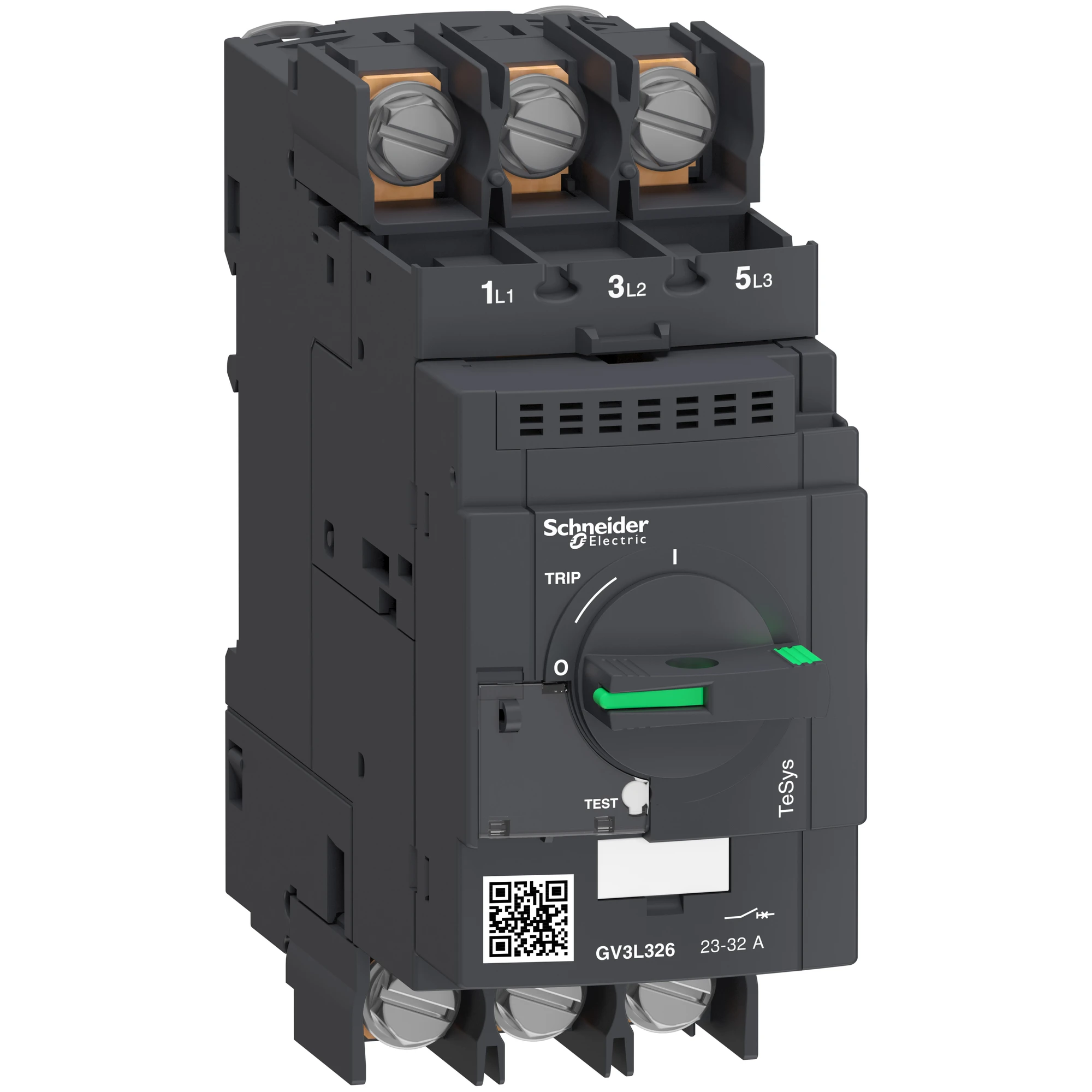 Schneider Electric GV3L326 Motor circuit breaker GV3L, magnetic tripper (img_001) Schneider Electric GV3L326 Motor circuit breaker GV3L, magnetic tripper (img_001)