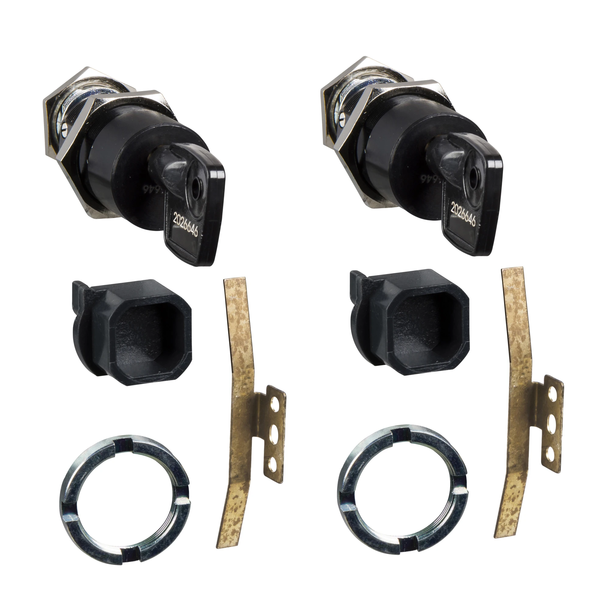 Schneider Electric LV864910SP Profalux Locking of the MasterPact MTZ1 in OFF position Profalux 2 locks with 1 key + adapter set (img_002) Schneider Electric LV864910SP Profalux Locking of the MasterPact MTZ1 in OFF position Profalux 2 locks with 1 key + adapter set (img_002)