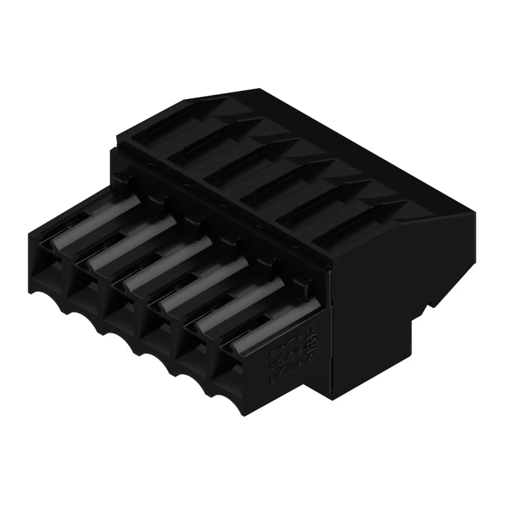 Weidmüller 1639740000 PCB connector (wire connection), 160 V, 12 A, Pitch in mm: 3.50, 1.5 mm², Number of poles: 6, Clamping yoke connection, Box (img_001)