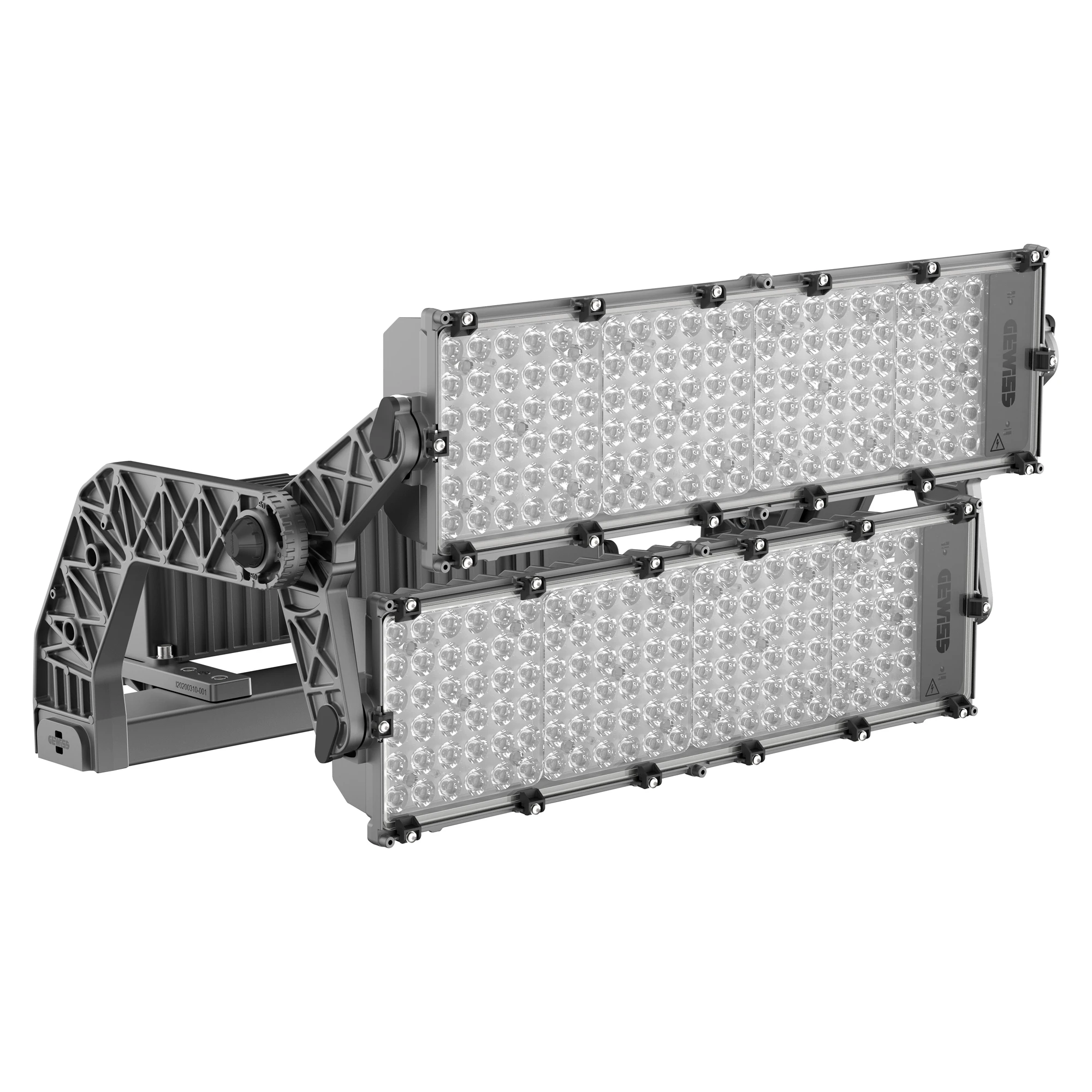 GEWISS GWP3231AM857 STADIUM PRO - 2 MODULES - CIRCULAR OPTIC 10° - CRI 80 5700K - IP66 - CLASS I (img_001)