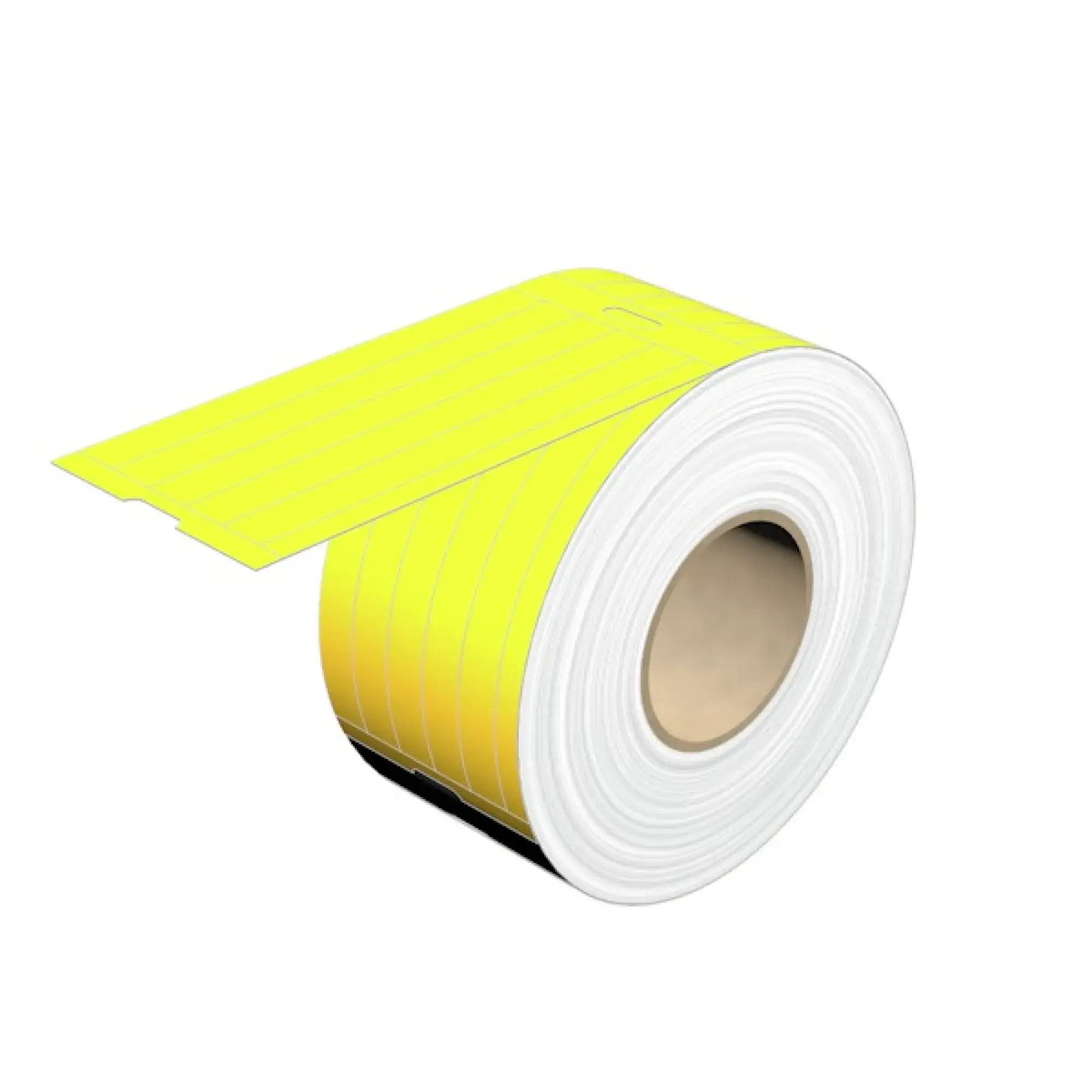 Weidmüller 1429910000 Device marking, Width: 8 mm, Vinyl film, yellow, Operating temperature range: -40...80 °C (img_001)