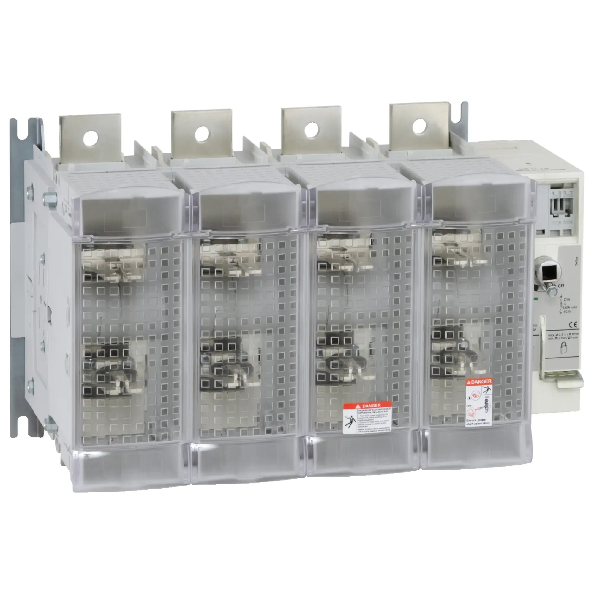 Schneider Electric GS2V4 Load disconnect switch with fuses TeSys GS2V, 4p, 1250A, DIN 4 (img_002)
