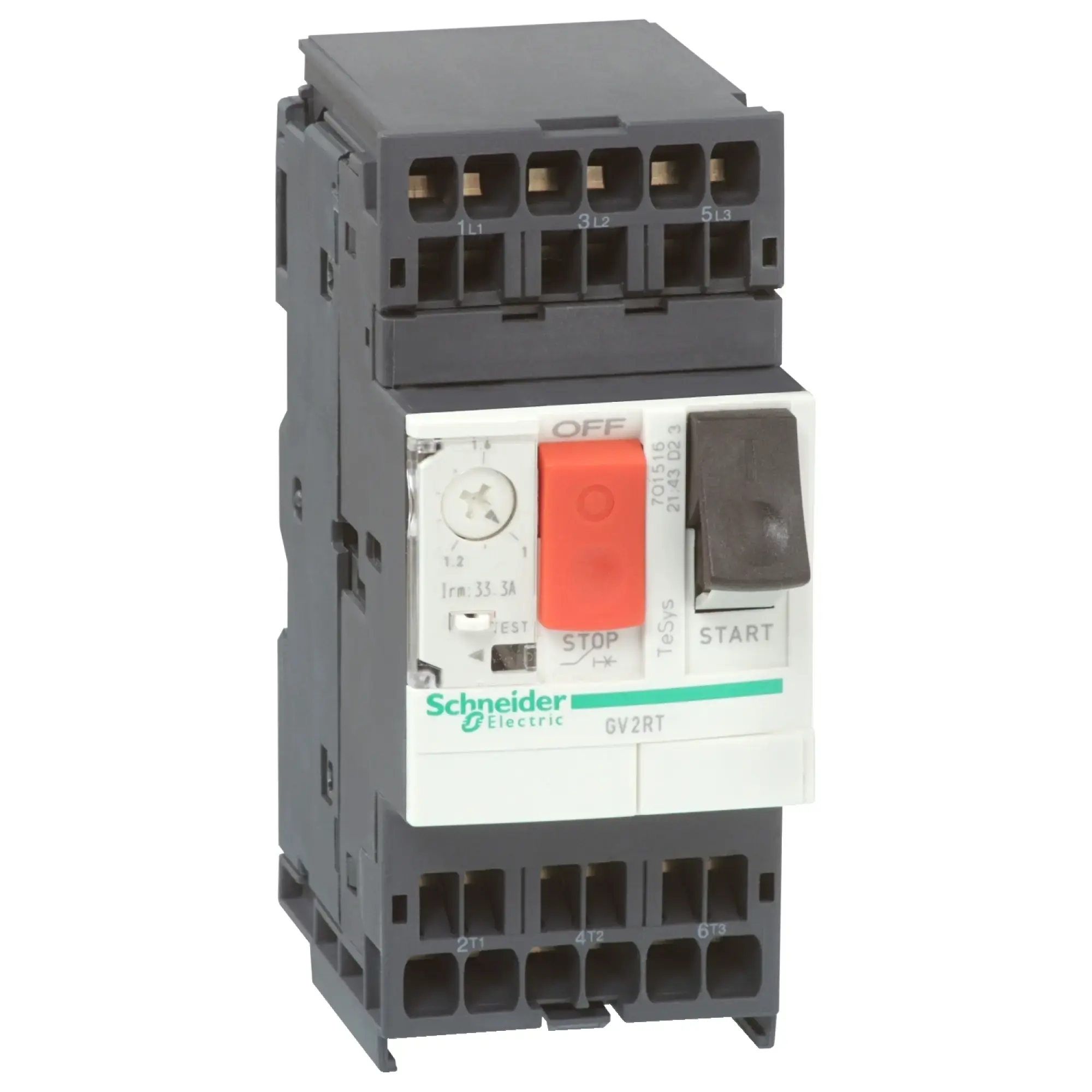 Schneider Electric GV2RT163 Motor circuit breaker TeSys GV2, thermal-magnetic tripping, 9-14A, spring terminal connectors (img_002) Schneider Electric GV2RT163 Motor circuit breaker TeSys GV2, thermal-magnetic tripping, 9-14A, spring terminal connectors (img_002)