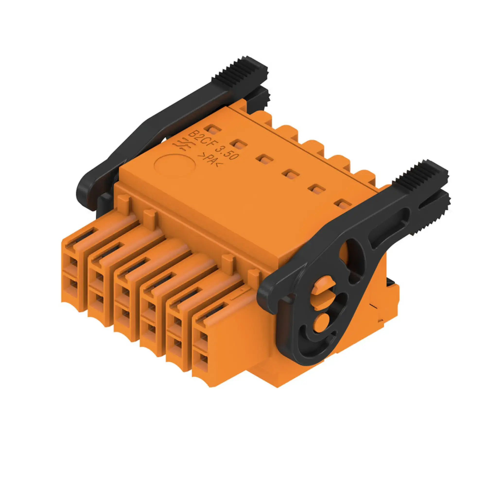Weidmüller 1278080000 PCB connector (wire connection), 160 V, 13.4 A, Pitch in mm: 3.50, 1.5 mm², Number of poles: 12, PUSH IN with actuator, Box (img_001)