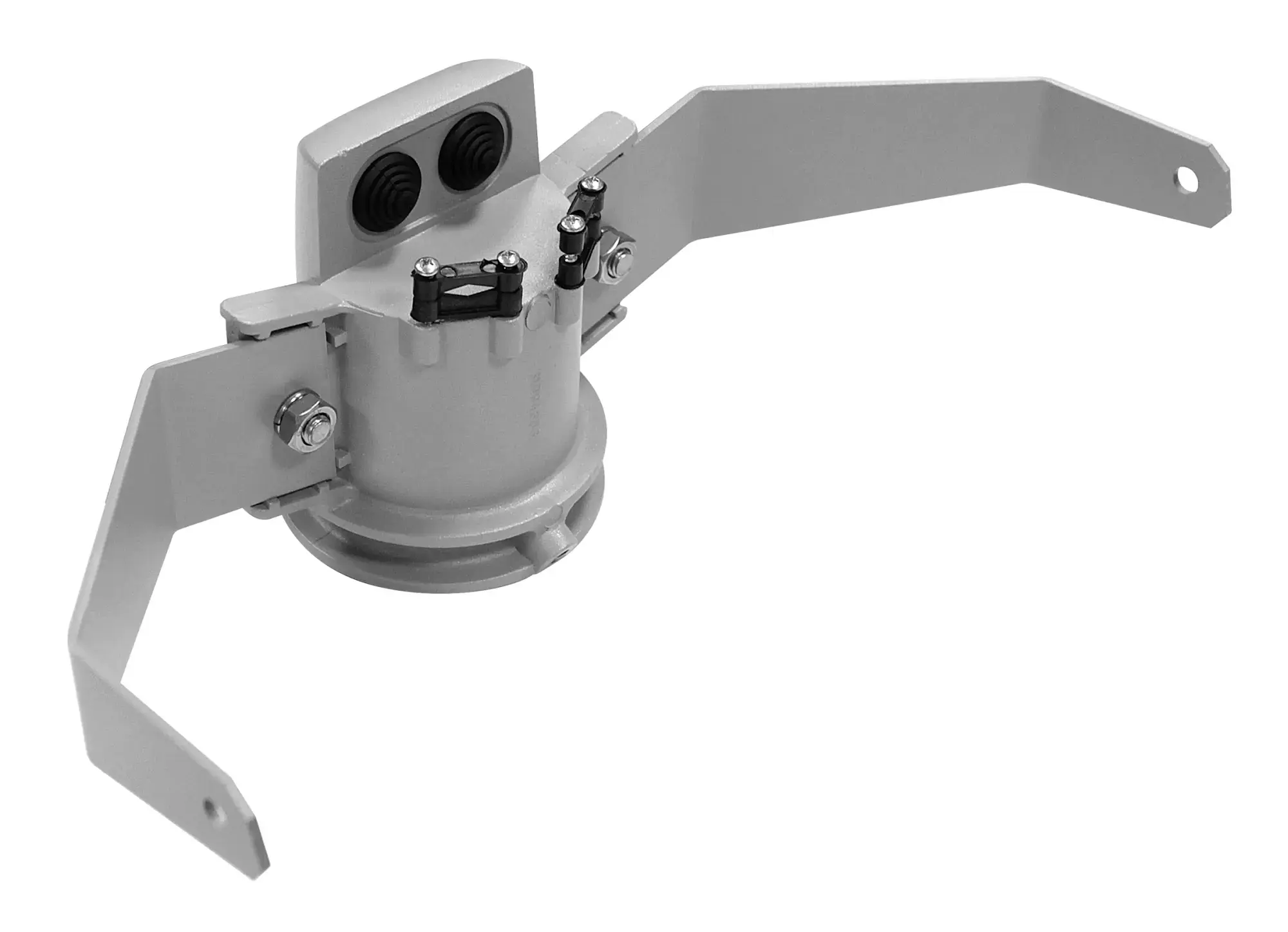 Performance iN Lighting 14453794 Einzelne Halterung GUELL 3 für Mastzopf Ø 60-76 mm 14453794 (img_001)