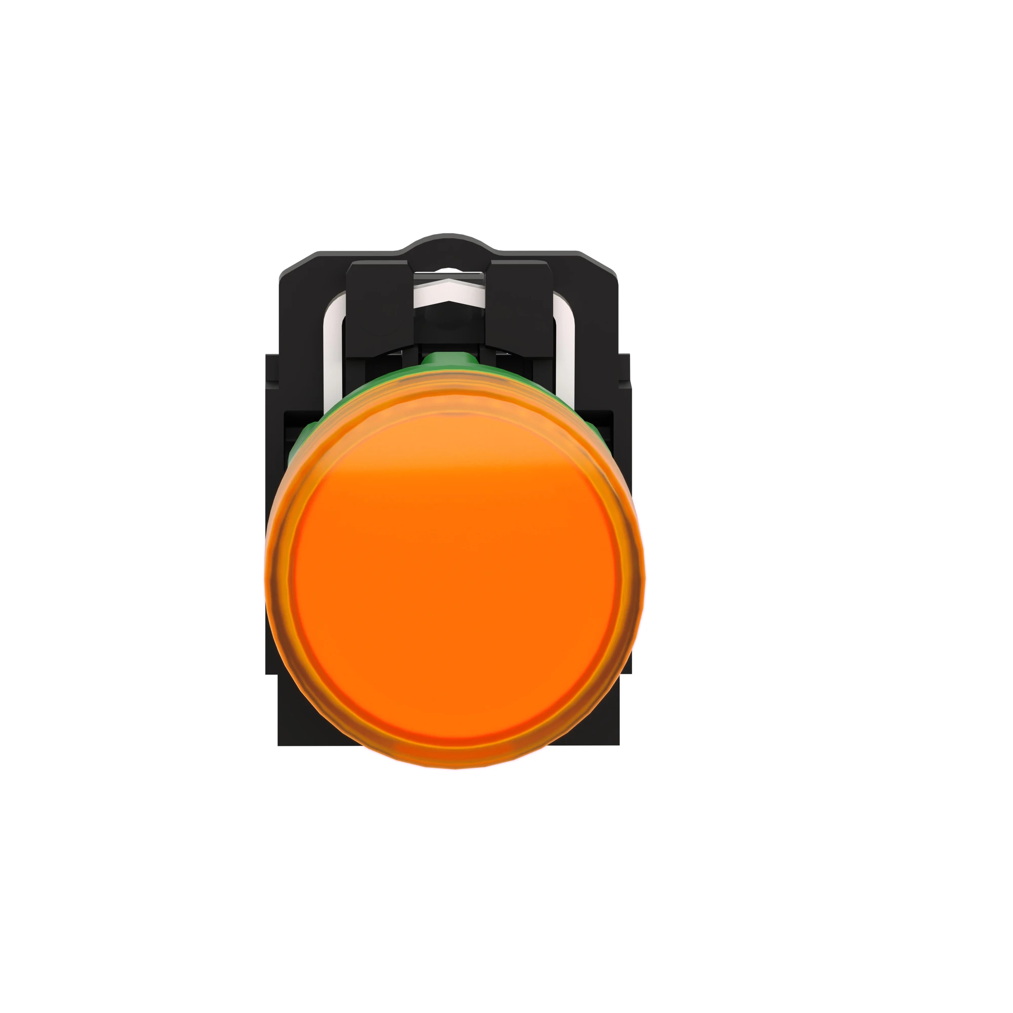 Schneider Electric XB5AVG5 Pilot light, Harmony XB5, plastic, orange, 22mm, universal LED, smooth dome, 110-120V AC (img_003)
