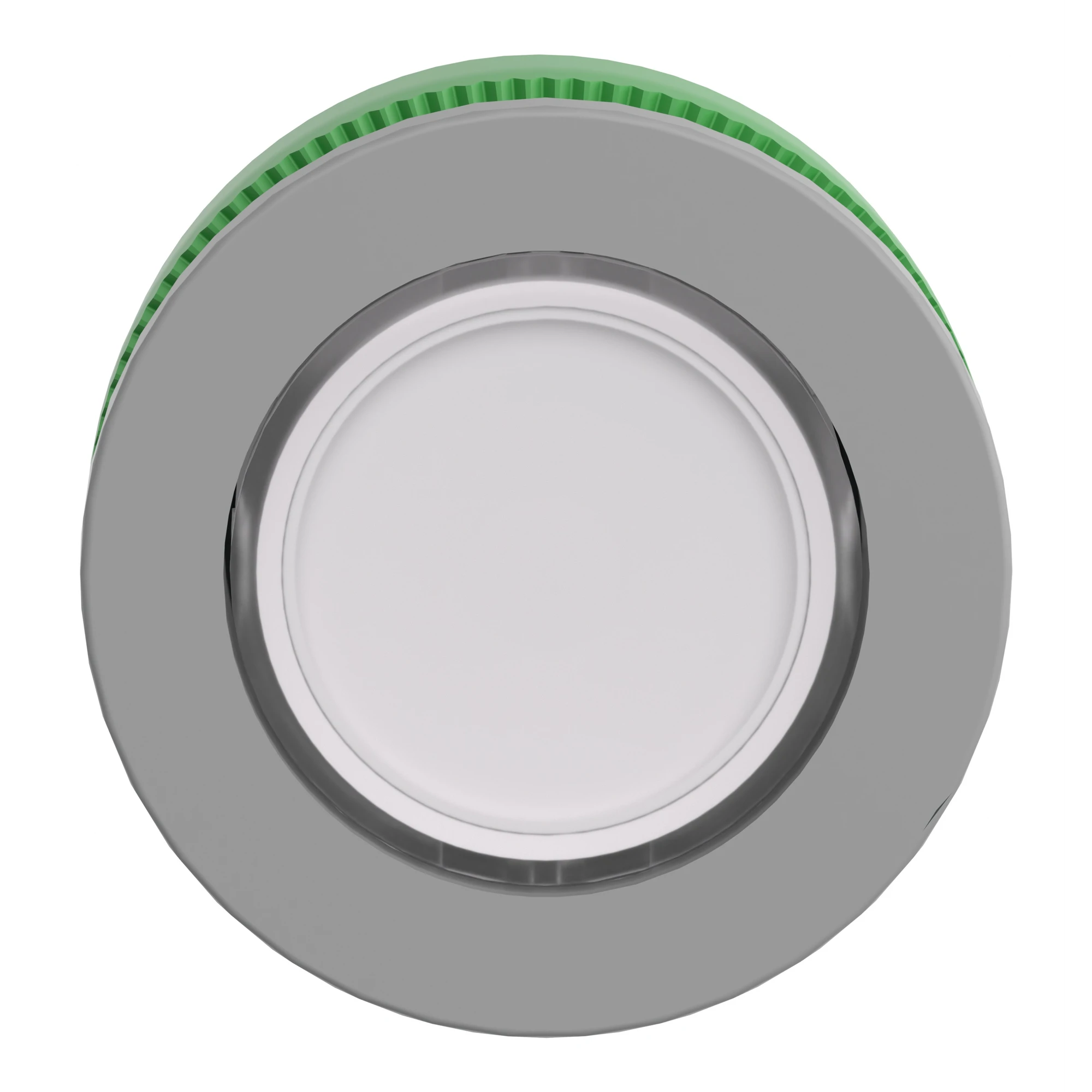 Schneider Electric ZB5FA18C0 Illuminated push button, front element, Harmony XB5F, plastic, 30mm, light grey, white, for universal LED, for insert label (img_002)