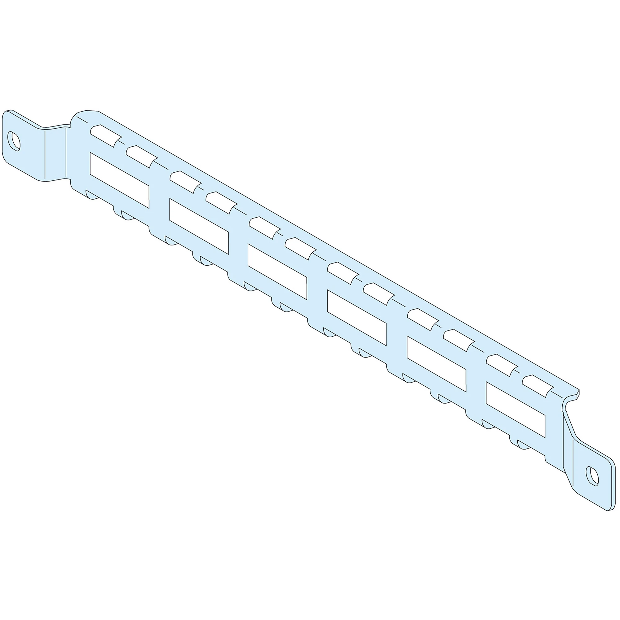 Schneider Electric LVS08796 PrismaSeT-P, Cable Retention Rail, Side, Depth=200mm,(4pcs) (img_001) Schneider Electric LVS08796 PrismaSeT-P, Cable Retention Rail, Side, Depth=200mm,(4pcs) (img_001)