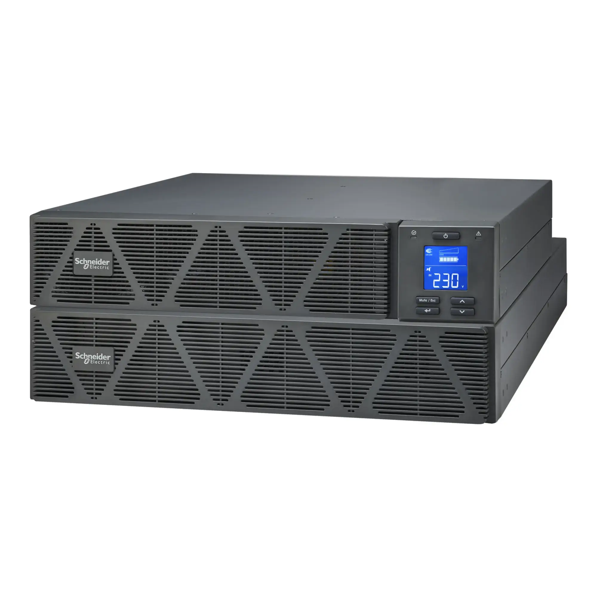 Schneider Electric SRVS2KRILRK Easy UPS 1PH On-Line, 2000VA/1600W, Rackmontage 4HE, 230V, 4x IEC C13 Ausgänge, Intelligenter Kartensteckplatz, LCD, verlängerte Laufzeit, mit Rackkit (img_001) Schneider Electric SRVS2KRILRK Easy UPS 1PH On-Line, 2000VA/1600W, Rackmontage 4HE, 230V, 4x IEC C13 Ausgänge, Intelligenter Kartensteckplatz, LCD, verlängerte Laufzeit, mit Rackkit (img_001)