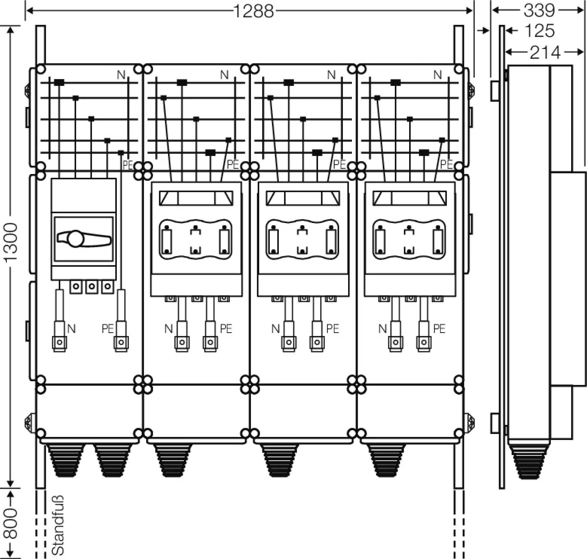 Hensel 65000249 Ladeverteiler für bis zu 3 Ladepunkte à 200 kW Mi EV 200kW 3000 (img_002) Hensel 65000249 Ladeverteiler für bis zu 3 Ladepunkte à 200 kW Mi EV 200kW 3000 (img_002)