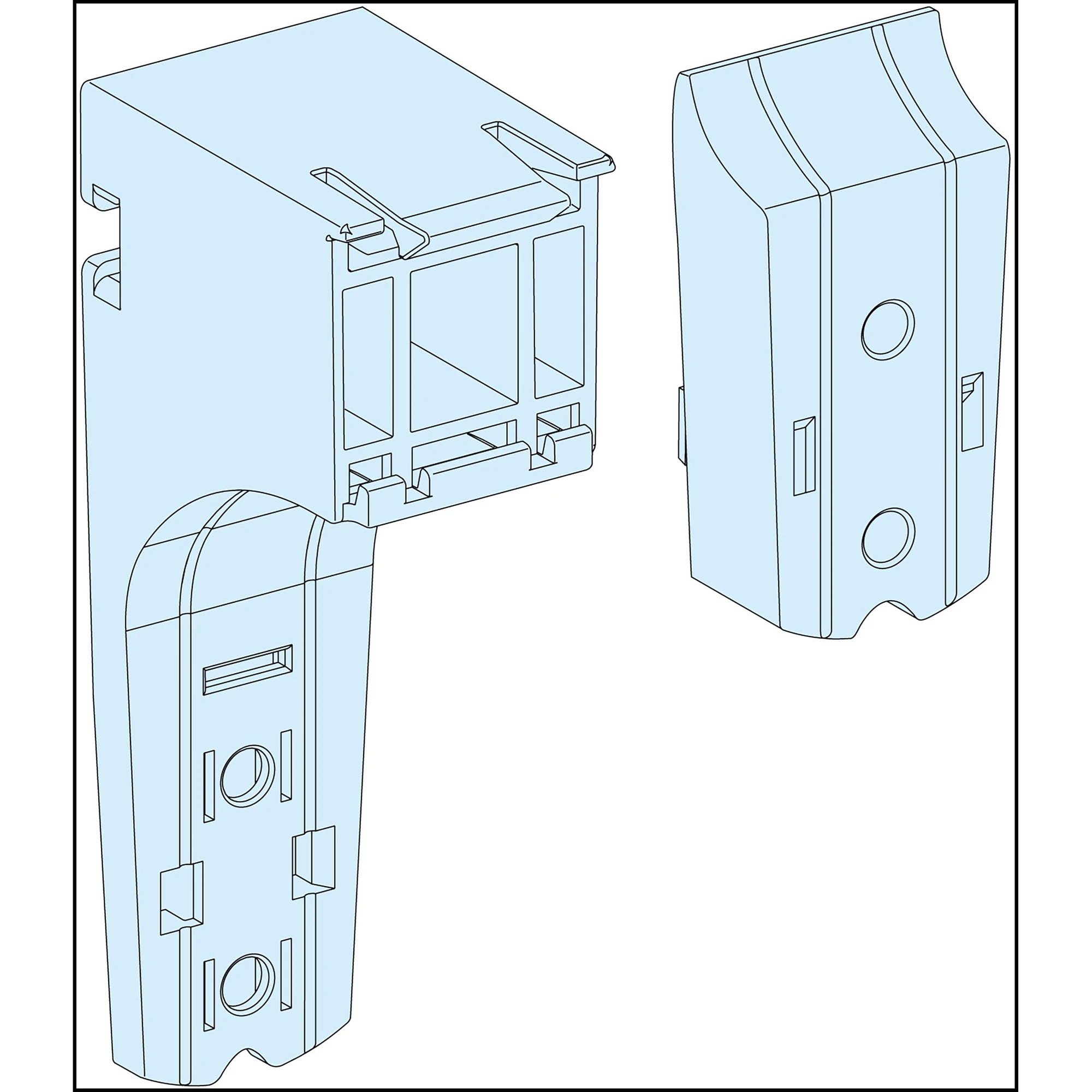 Schneider Electric LVS04256 PrismaSeT-P, Cable Duct Support, Horizontal, Adjustable, (10 Pieces) (img_001) Schneider Electric LVS04256 PrismaSeT-P, Cable Duct Support, Horizontal, Adjustable, (10 Pieces) (img_001)