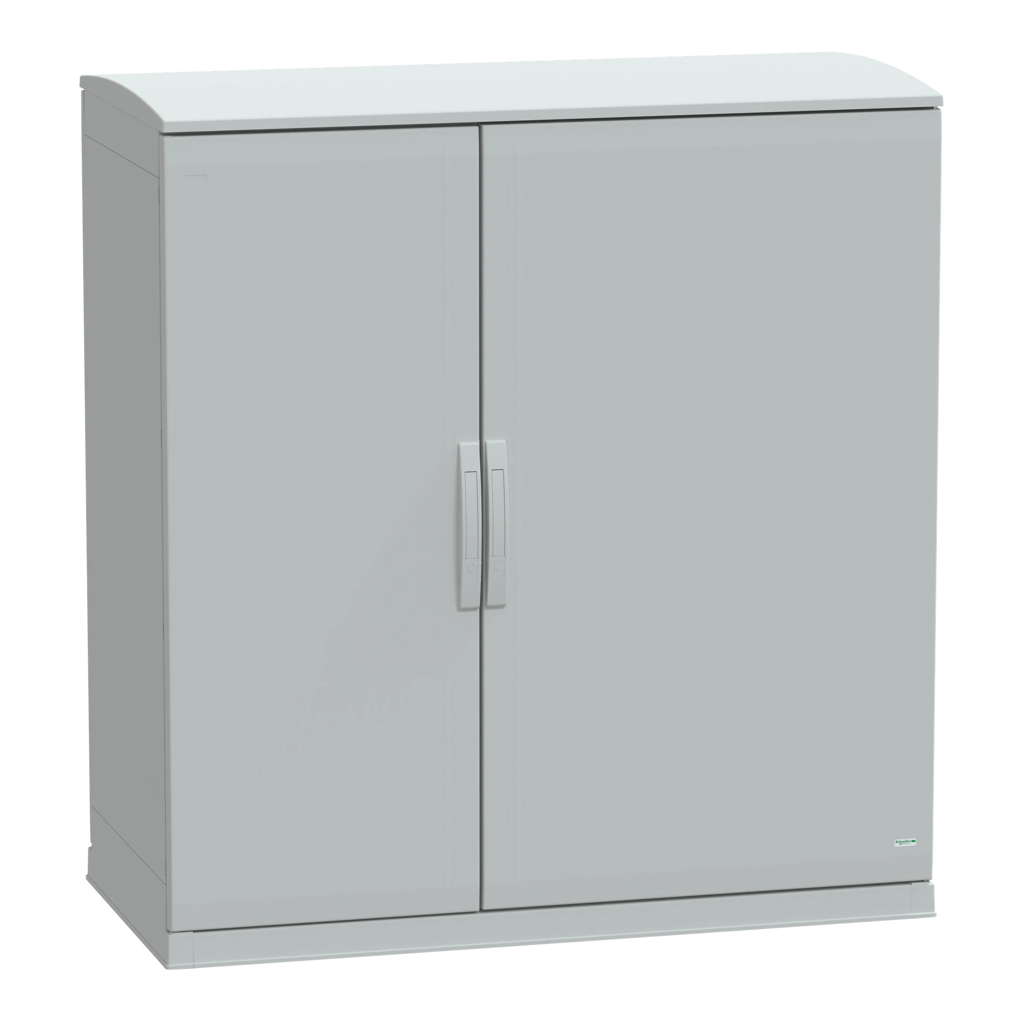 Schneider Electric NSYPLAZT12126G Polyester enclosure floor-standing version PLAZT with open base+cover 1250x1250x620 IP44 (img_001)