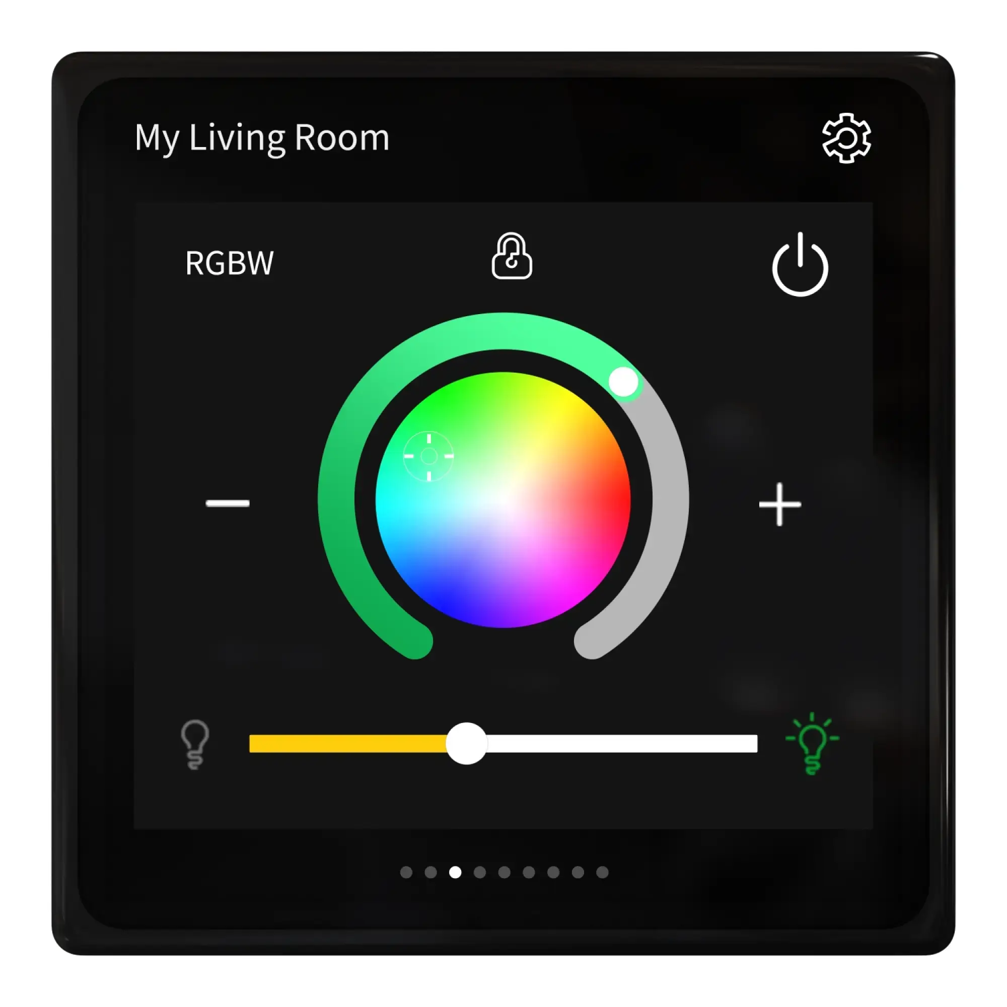 Schneider Electric MTN6215-0410S SpaceLogic KNX Secure 4 Zoll Mini Touch Display - Standalone MTN6215-0410S (img_004)