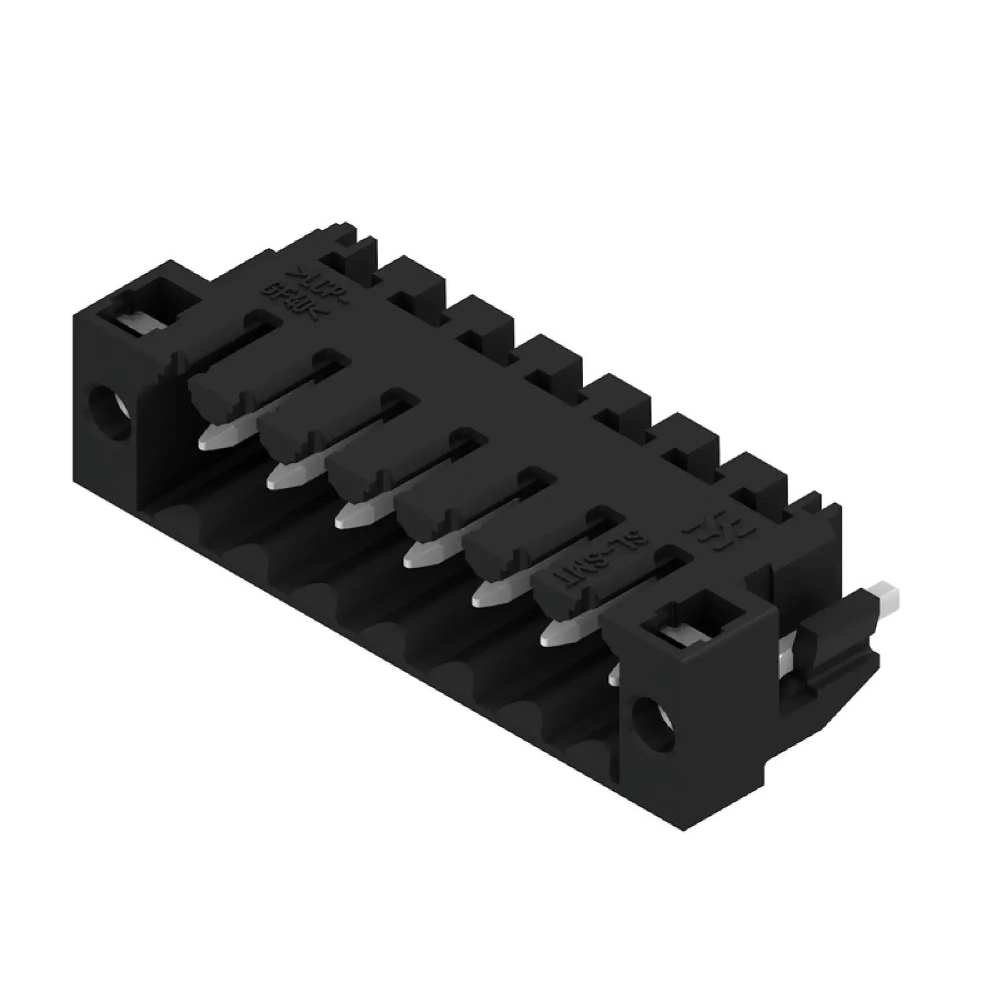 Weidmüller 1805280000 PCB connector (board connection), 160 V, 15 A, Pitch in mm: 3.50, Number of poles: 7, THT/THR solder connection, Tape (img_001)