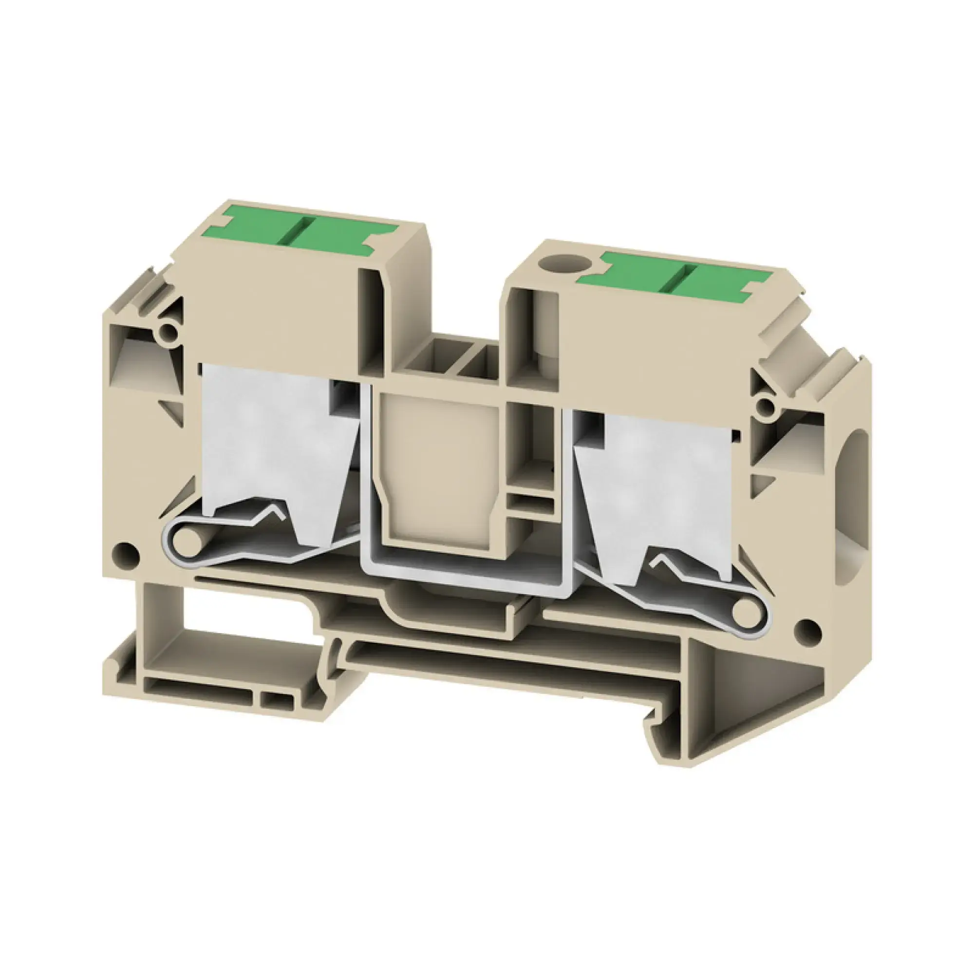 Weidmüller 3037560000 Feed-through terminal block, SNAP IN, dark beige, 16 mm², 76 A, 1000 V, Number of connections: 2 (img_001) Weidmüller 3037560000 Feed-through terminal block, SNAP IN, dark beige, 16 mm², 76 A, 1000 V, Number of connections: 2 (img_001)