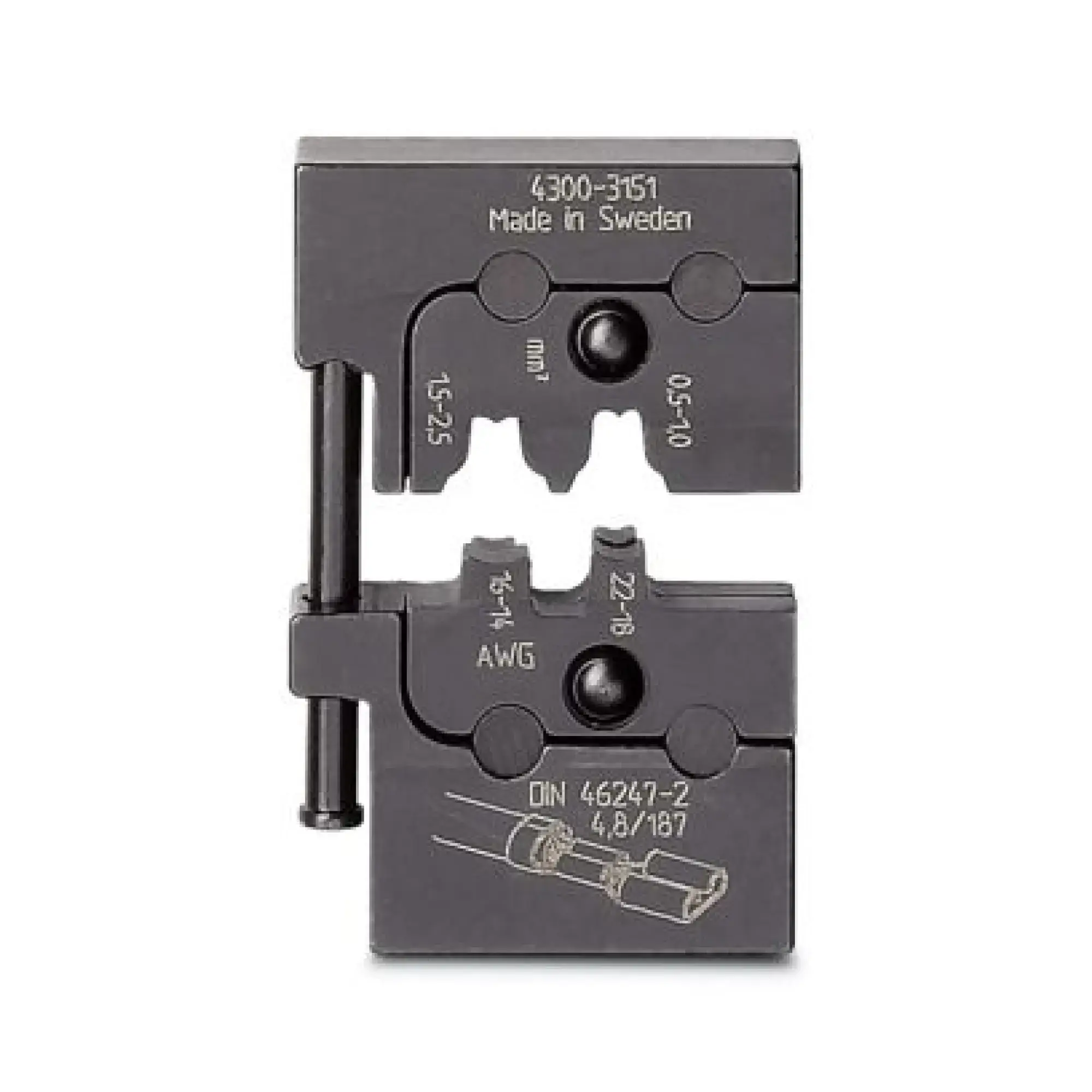 Phoenix Contact 1212084 Crimp insert CRIMPFOX-M SC 2,5/DIE (img_001) Phoenix Contact 1212084 Crimp insert CRIMPFOX-M SC 2,5/DIE (img_001)