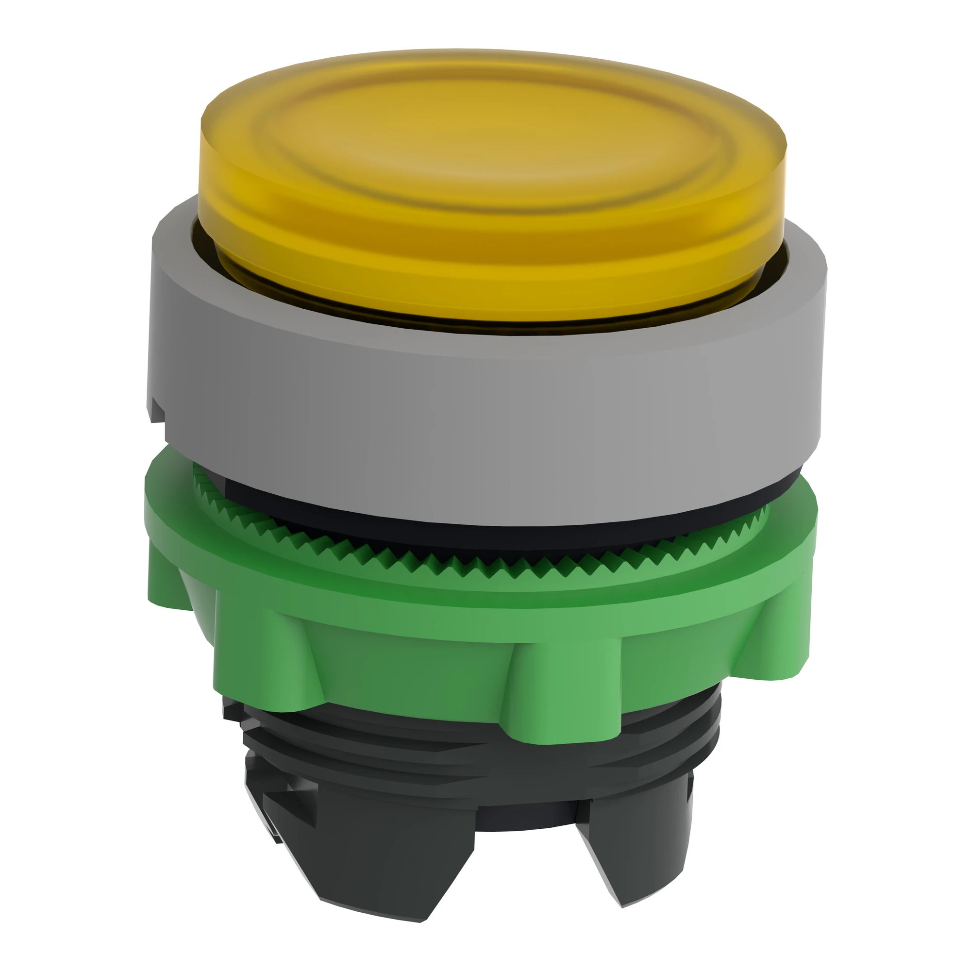 Schneider Electric ZB5AH83C0 Illuminated push-button, front element, Harmony XB5, plastic, 22mm, light grey, yellow, protruding, for universal LED, latching (img_005) Schneider Electric ZB5AH83C0 Illuminated push-button, front element, Harmony XB5, plastic, 22mm, light grey, yellow, protruding, for universal LED, latching (img_005)