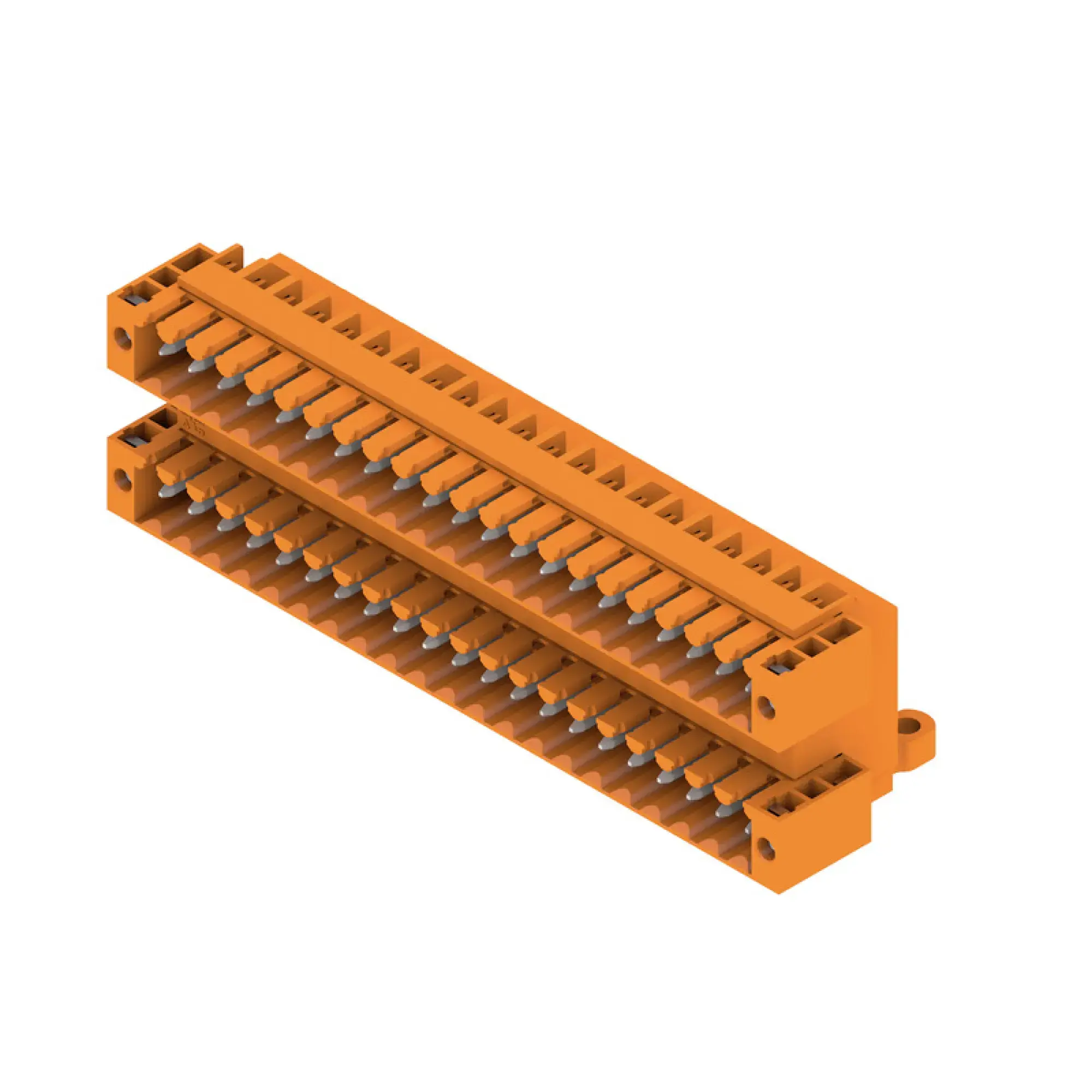 Weidmüller 1634000000 PCB connector (board connection), 160 V, 10.5 A, Pitch in mm: 3.50, Number of poles: 42, THT solder connection, Box (img_001) Weidmüller 1634000000 PCB connector (board connection), 160 V, 10.5 A, Pitch in mm: 3.50, Number of poles: 42, THT solder connection, Box (img_001)