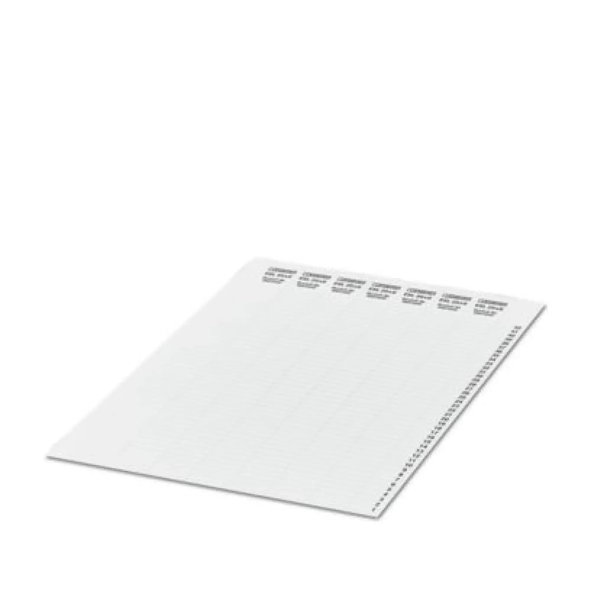 Phoenix Contact 0801849 Insert strip ESL (25X6) (img_001) Phoenix Contact 0801849 Insert strip ESL (25X6) (img_001)